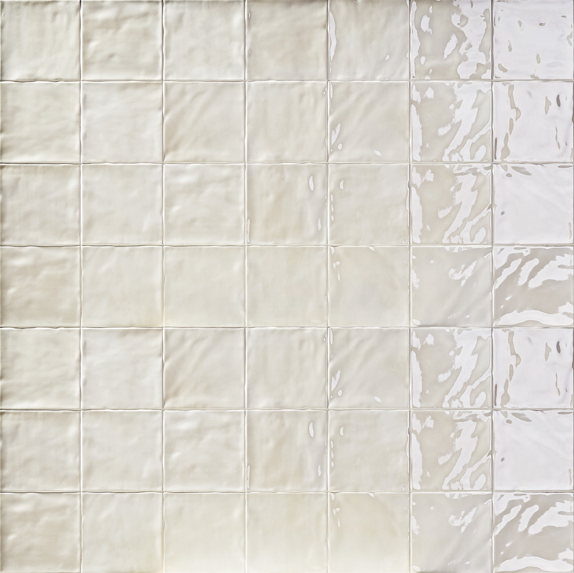 CHROMATIC SYMPHONY: Cloudy Canvas Field Tile (3"x6"x9-mm | glossy | pressed)