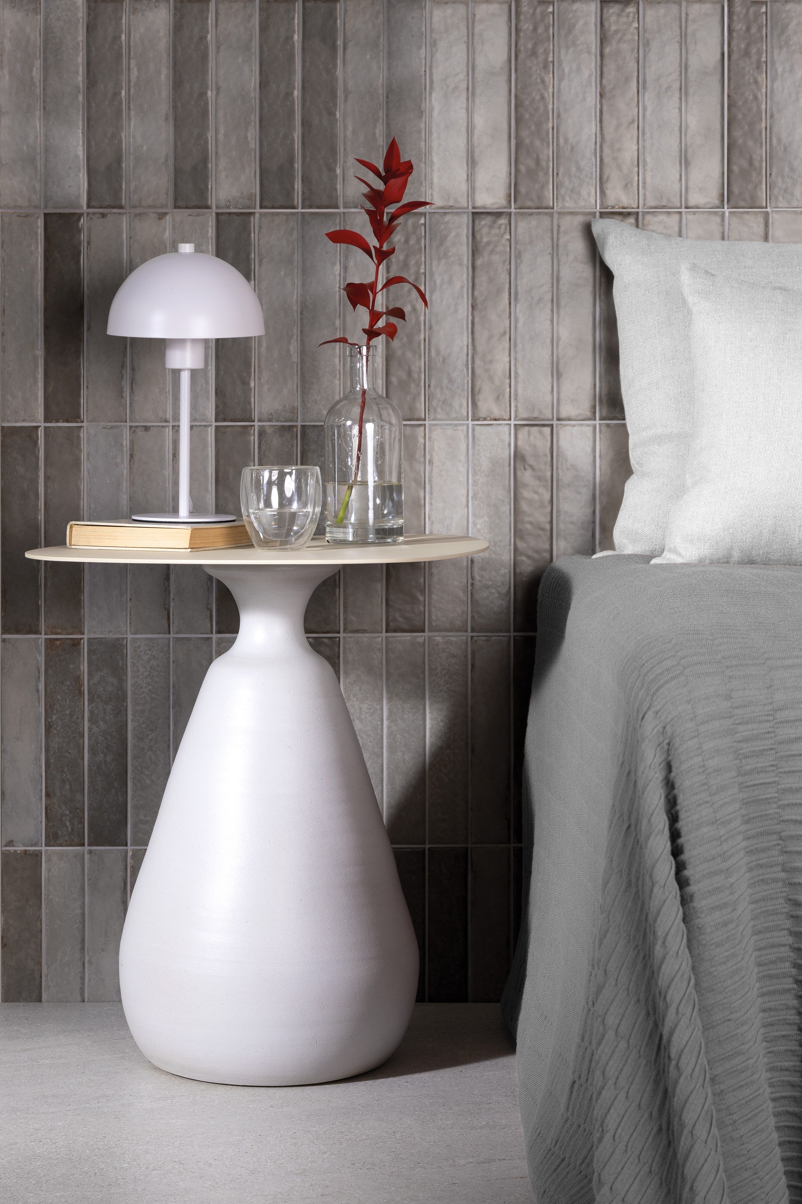 EARTHEN ELEGANCE: Ashen Aesthetic Field Tile (2"x10"x7-mm | glossy | pressed)