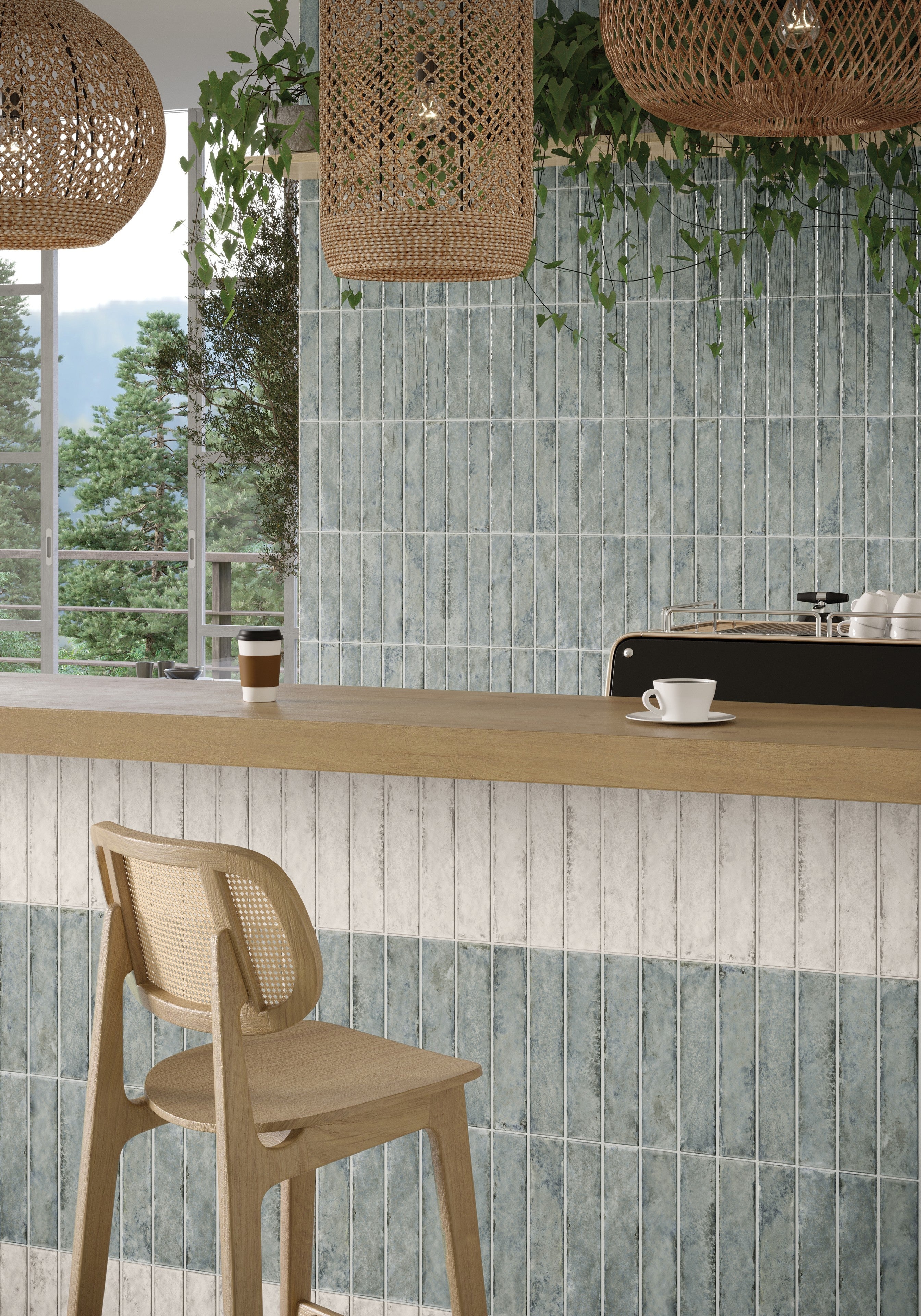 EARTHEN ELEGANCE: Mercurial Mirage Field Tile (2"x10"x7-mm | matte | pressed)