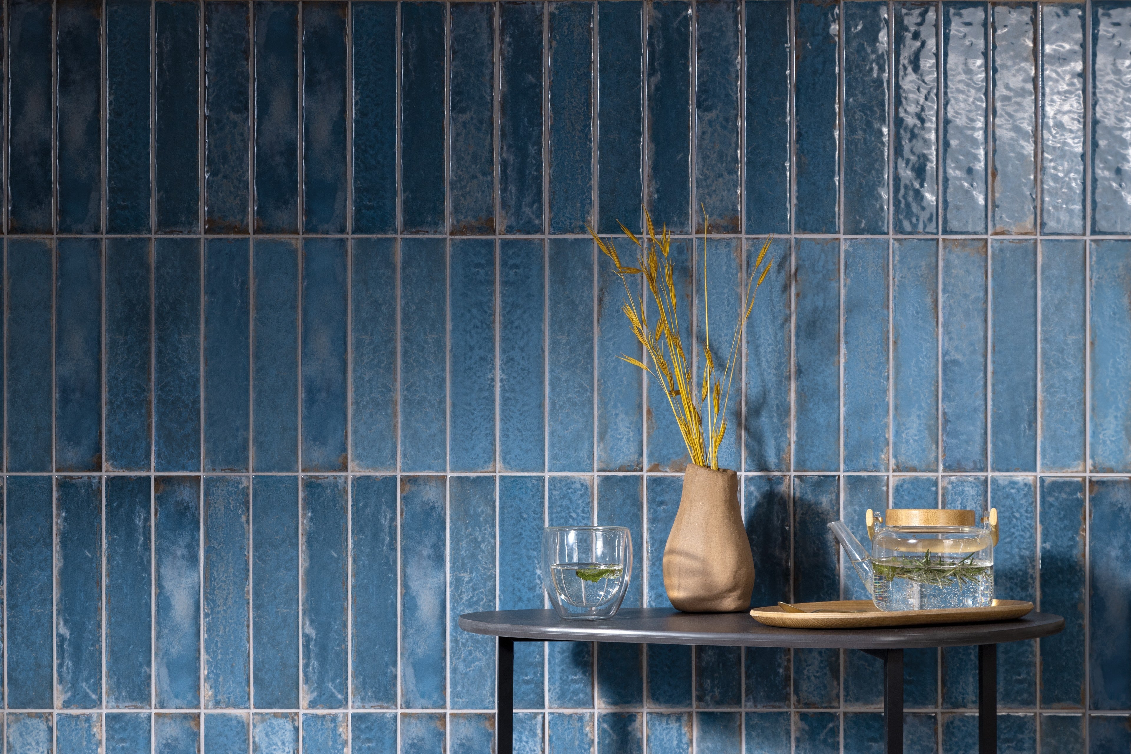 EARTHEN ELEGANCE: Oceanic Odyssey Field Tile (2"x10"x7-mm | matte | pressed)