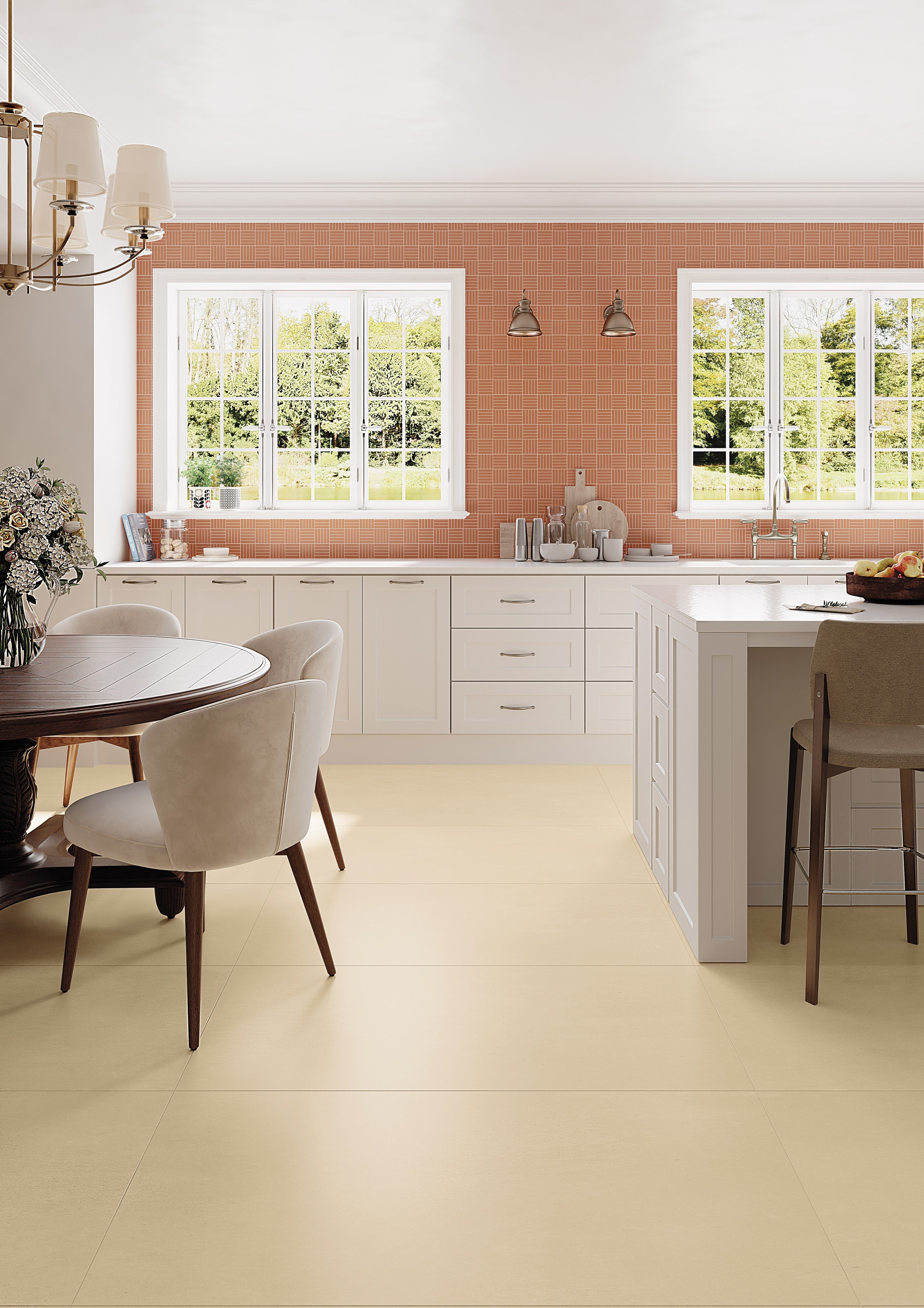 EARTHLY IMPRESSIONS: Desert Mirage Field Tile (3"x14"x8-mm | matte | pressed)