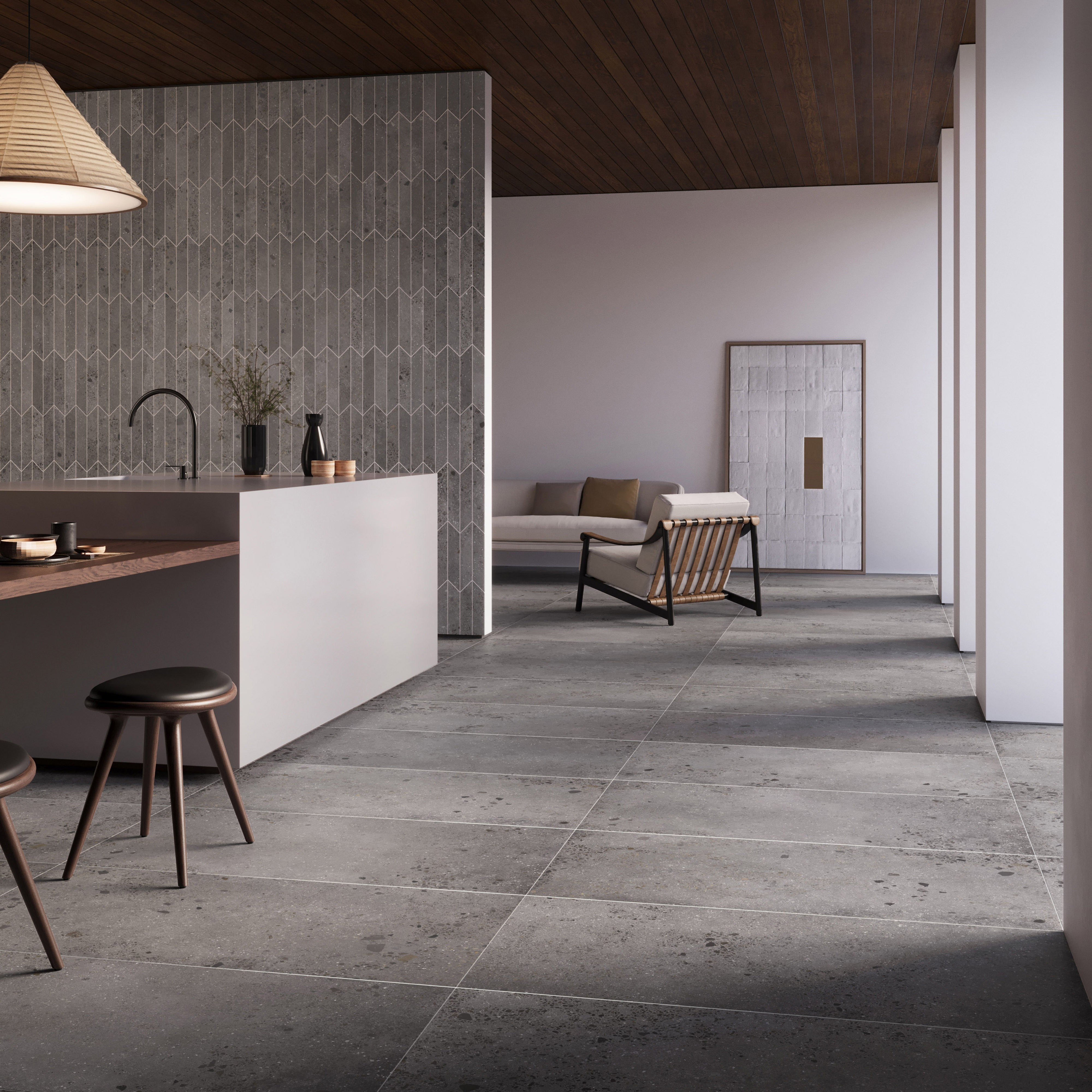 ETHEREAL ELEMENTS: Terra Harmony Field Tile (12"x24"x8-mm | natural | rectified)