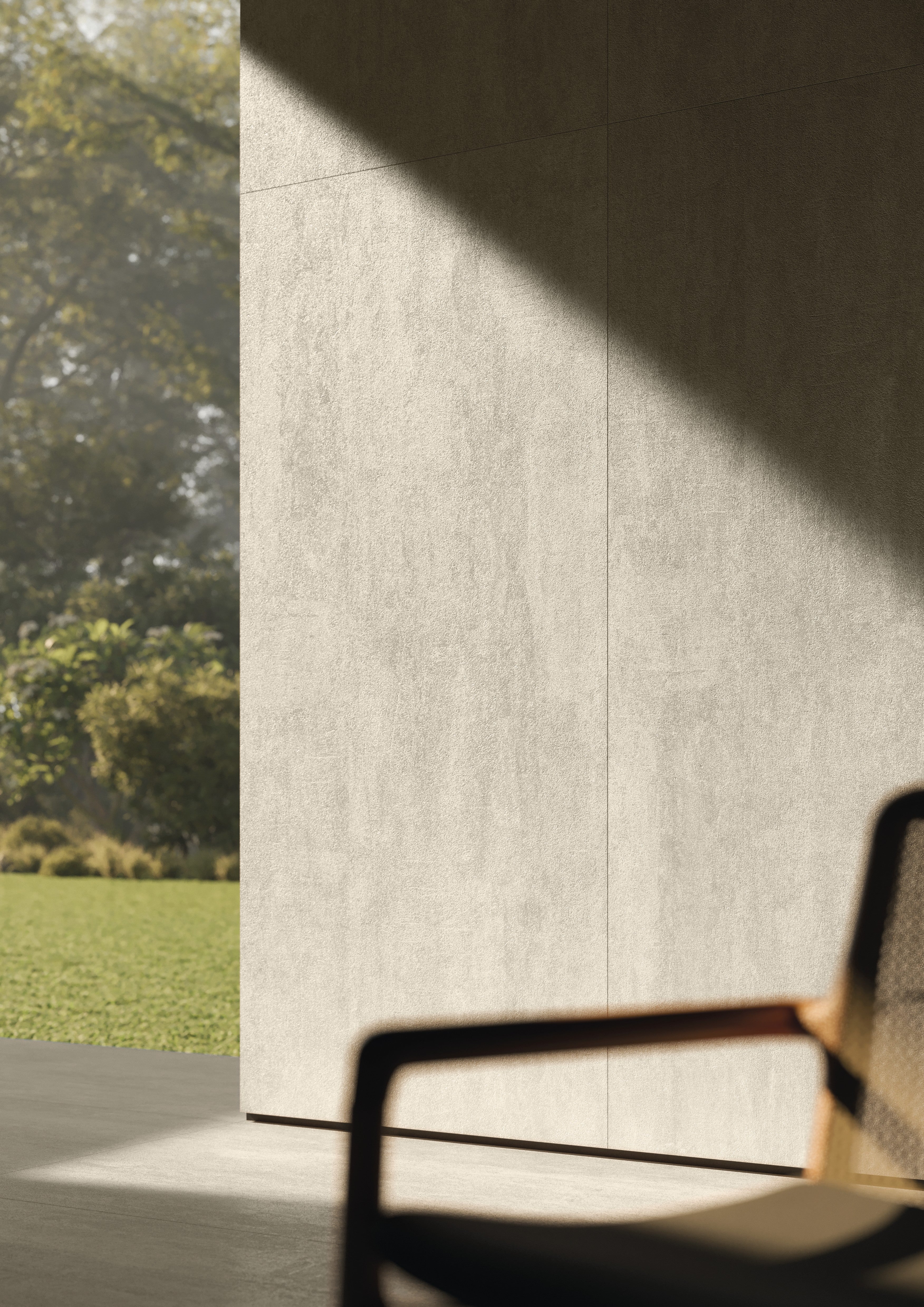 ETHEREAL HARMONY: Whispering Cloud Field Tile (2 1/2"x9"x9.5-mm | matte | pressed)