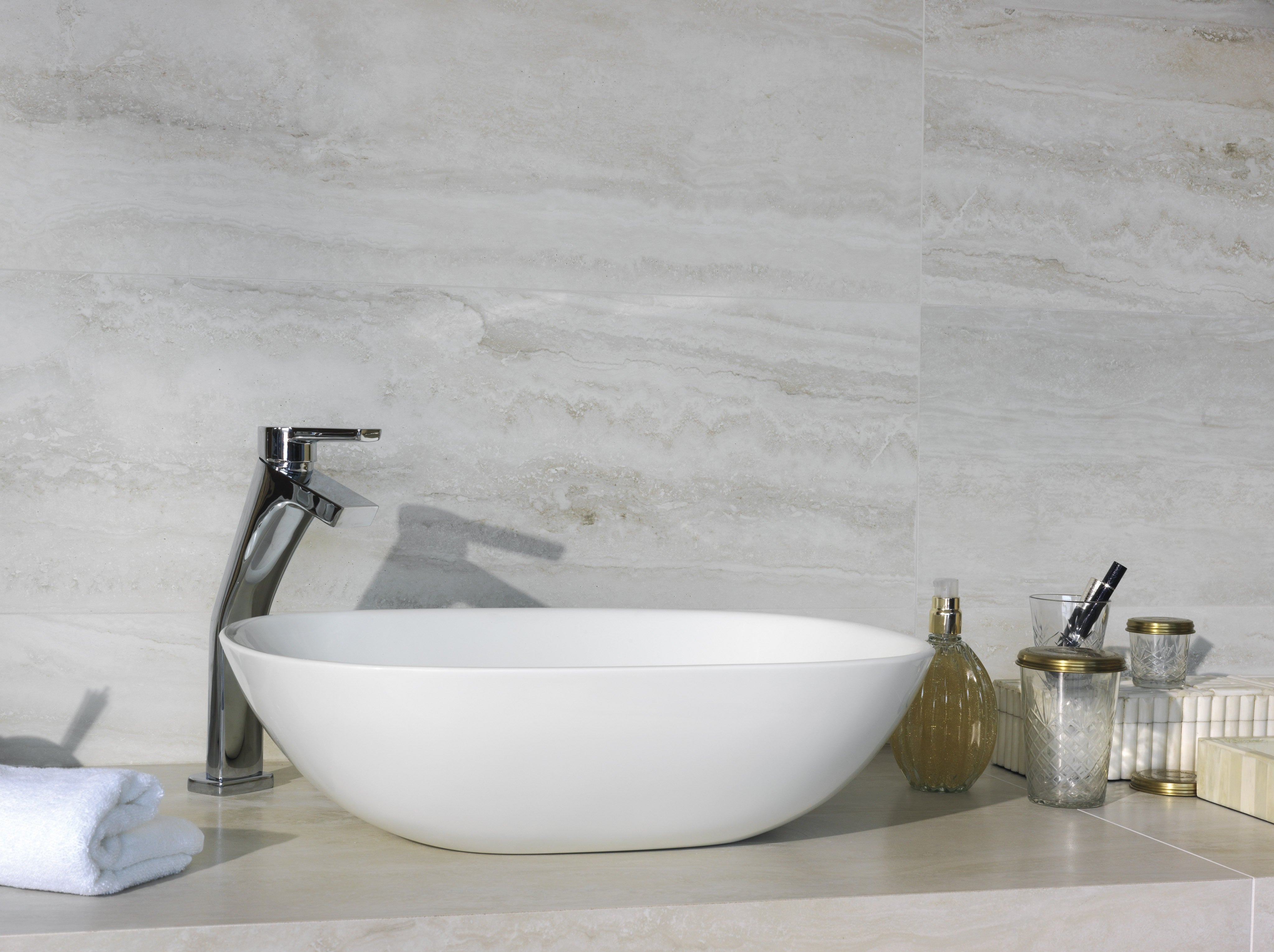 NAVONA NUANCE: Bianco Breath Field Tile (24"x48"x9-mm | polished | rectified)