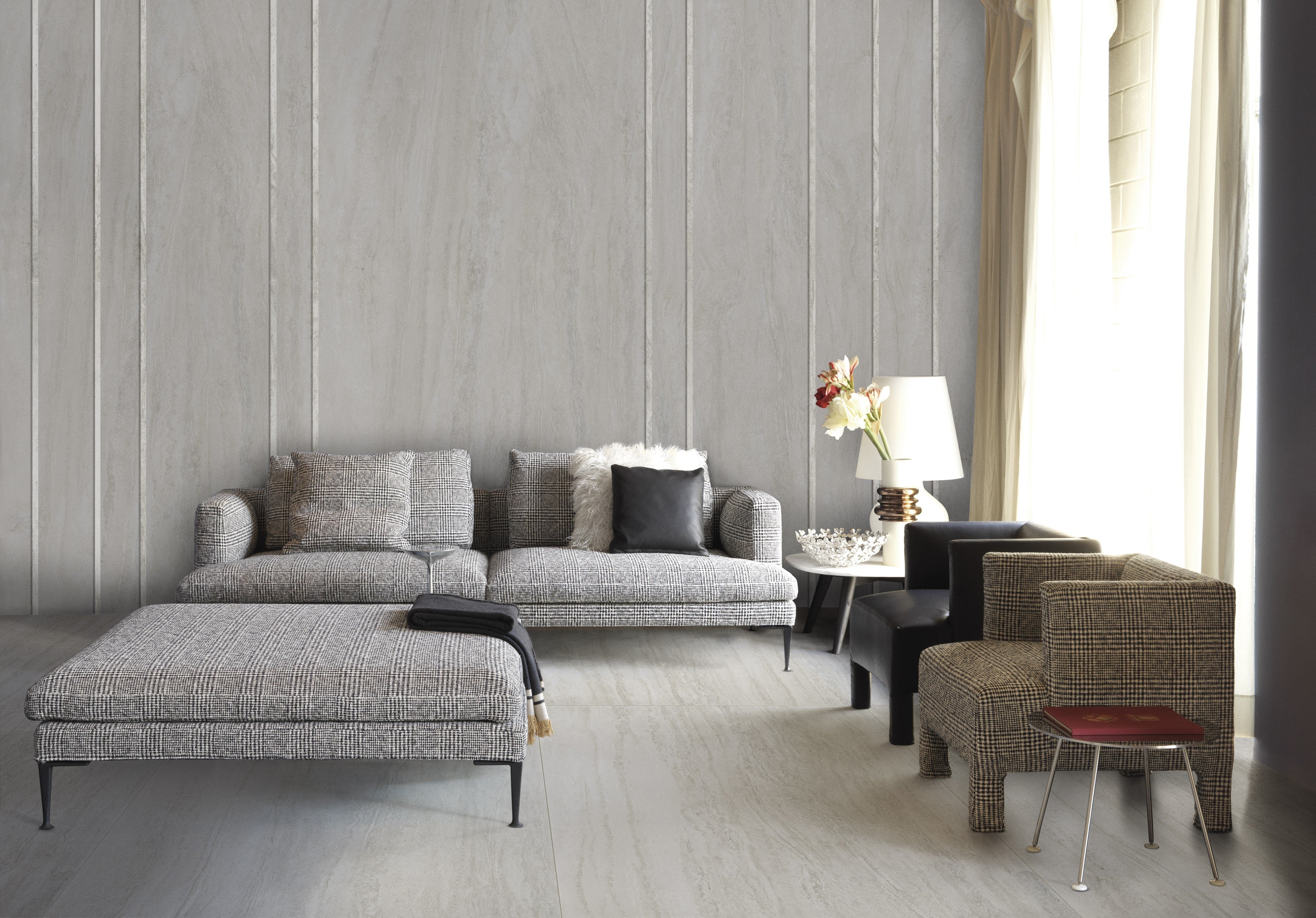 NAVONA NUANCE: Grigio Grace Bullnose Trim (3"x12"x8-mm | natural | rectified)