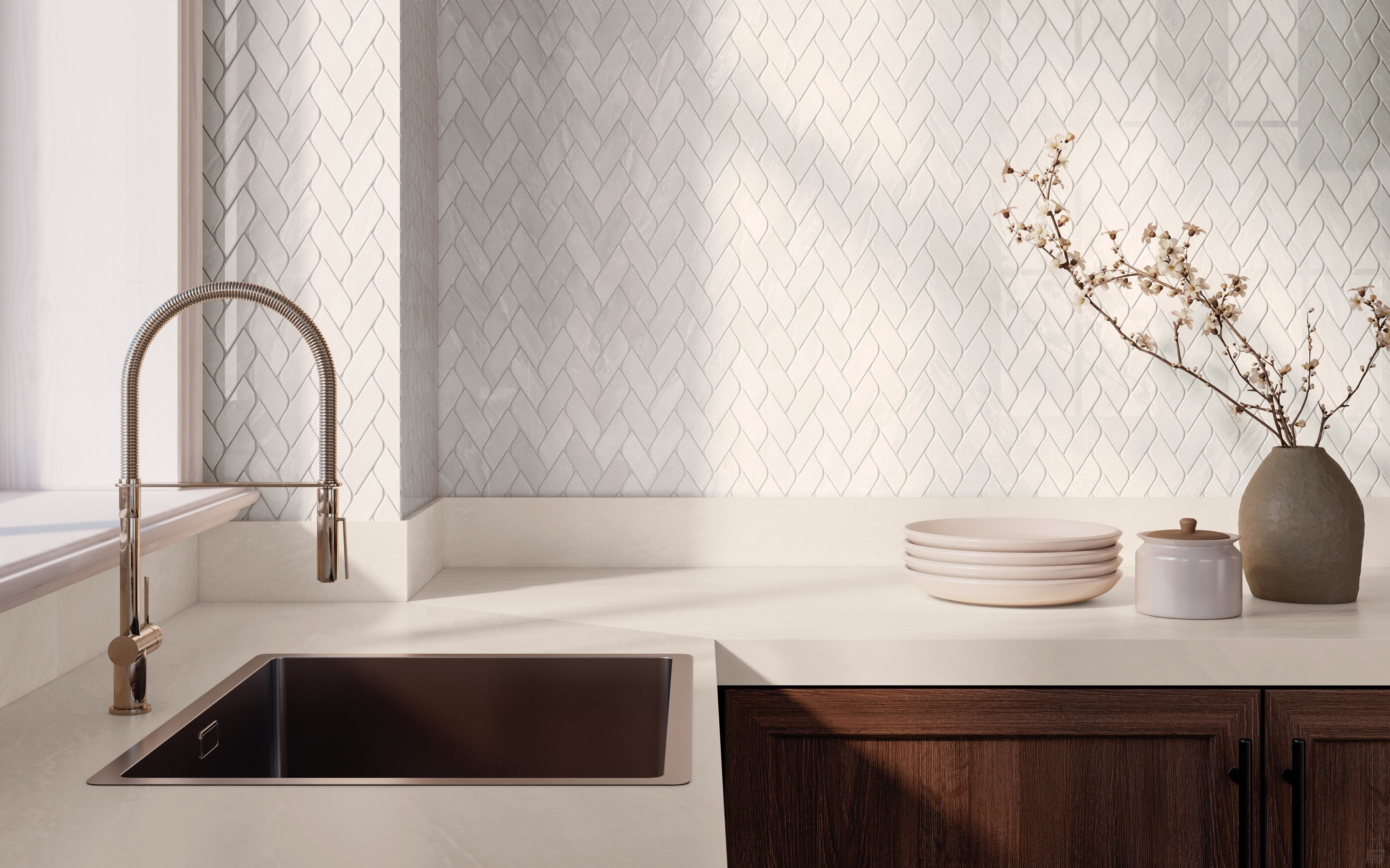 OBSIDIAN OPULENCE: Ebony Enigma Bullnose Trim (3"x12"x8-mm | polished | rectified)