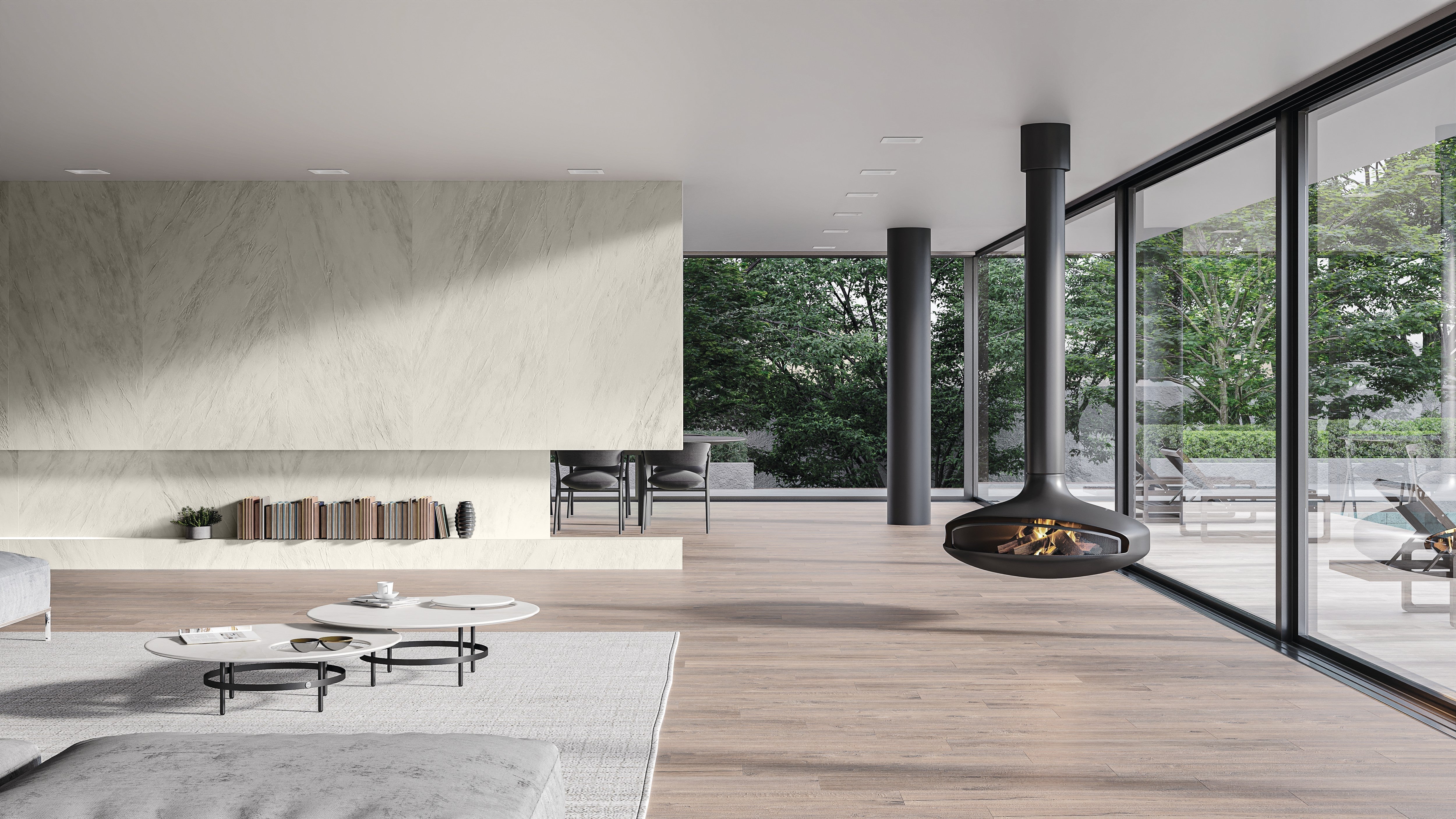 OBSIDIAN OPULENCE: Ebony Enigma Bullnose Trim (3"x12"x8-mm | natural | rectified)