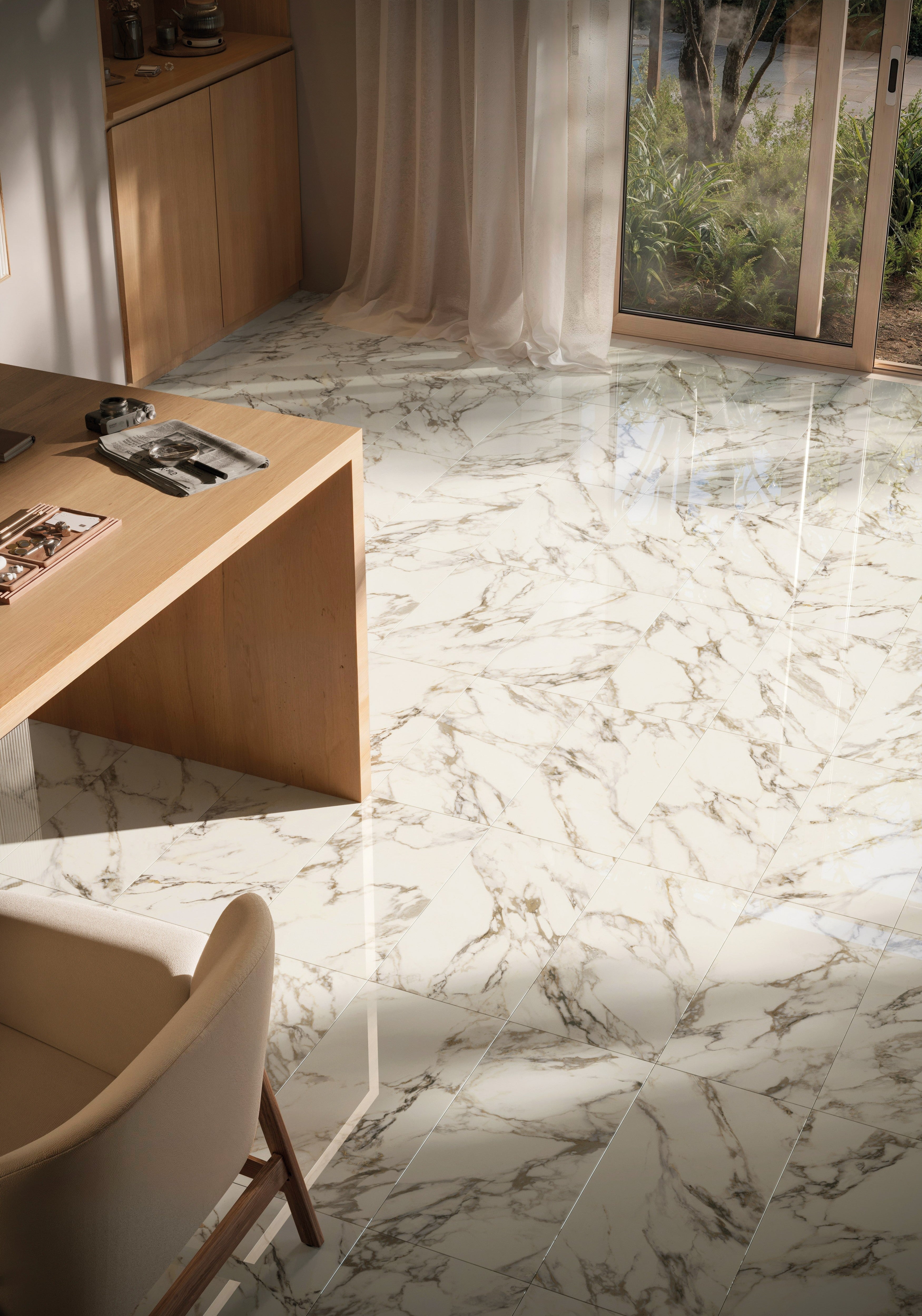 RENAISSANCE RESONANCE: Classic Fresco Field Tile (12"x24"x8-mm | polished | rectified)