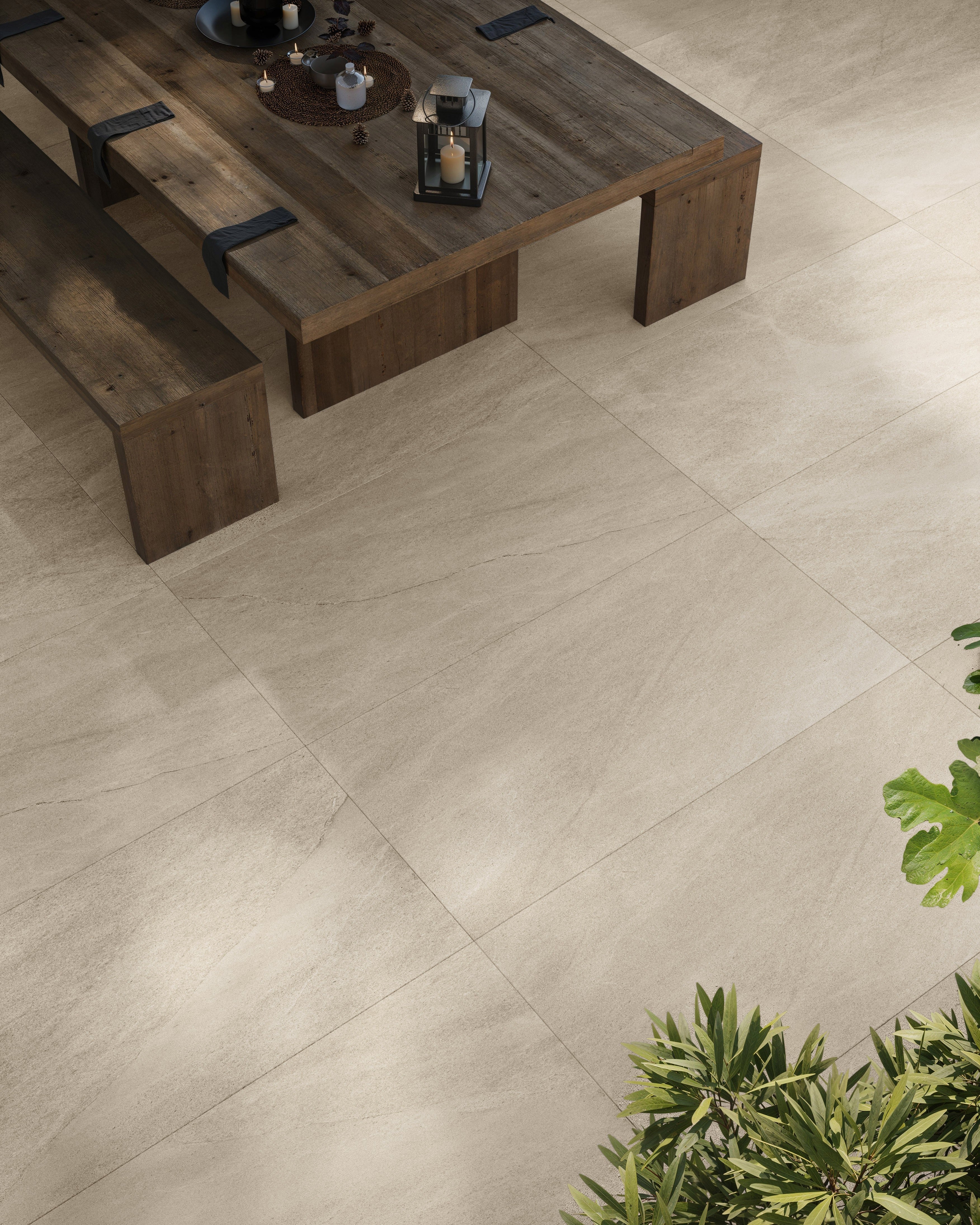 SANTORINI SERENITY: Aegean Alabaster Bullnose Trim (3"x12"x8-mm | natural | rectified)