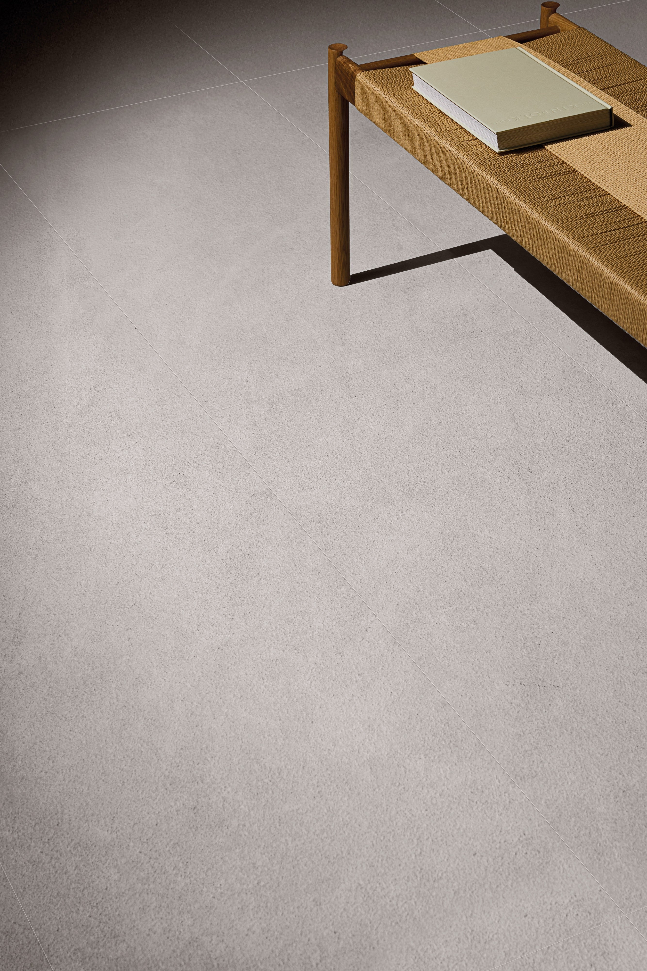 SANTORINI SERENITY: Misty Mykonos Straight Stack 1.5X1.5 Mosaic (12"x12"x8-mm | natural | rectified)