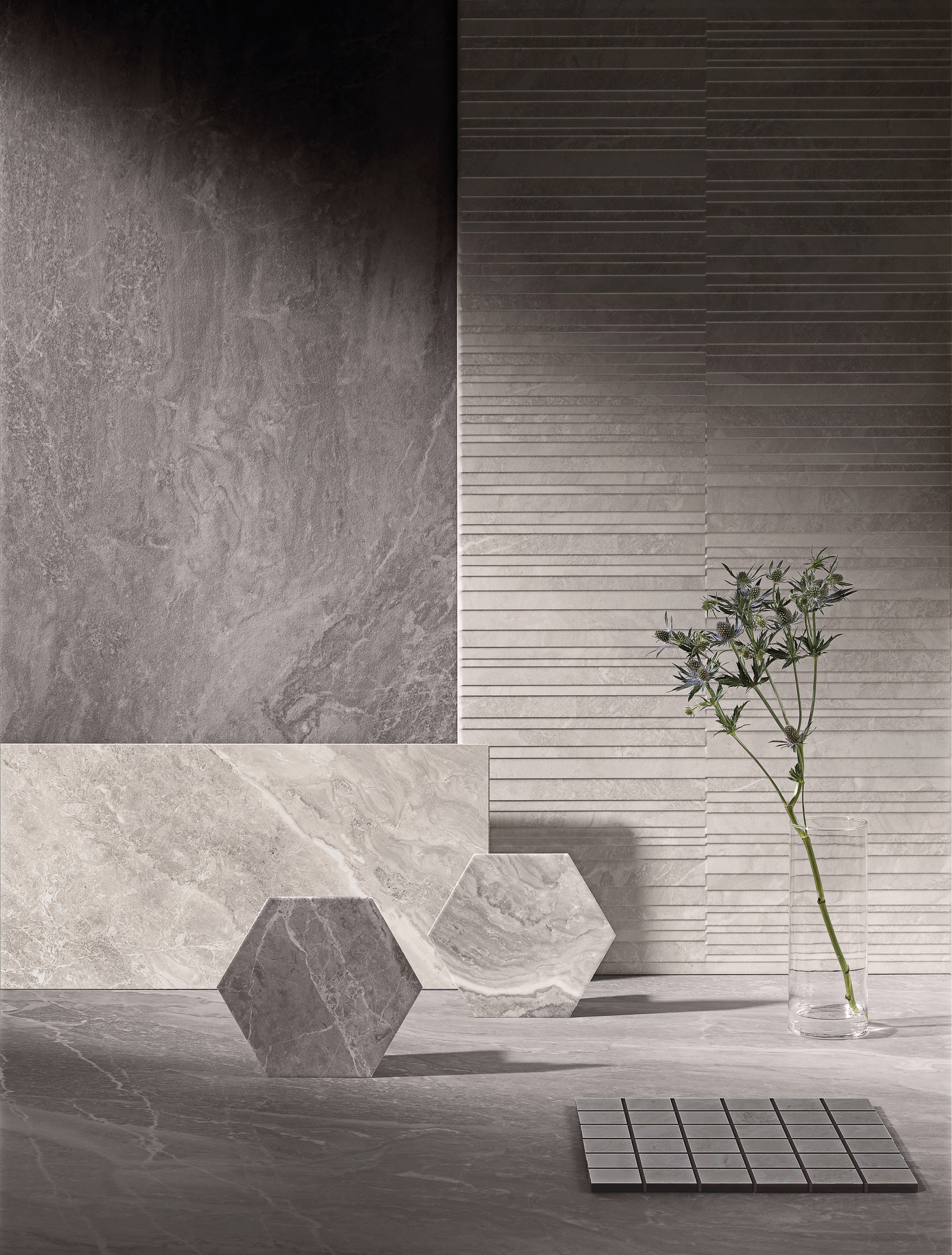 TEMPEST ELEGANCE: Blizzard Bliss Field Tile (48"x48"x9-mm | polished | rectified)