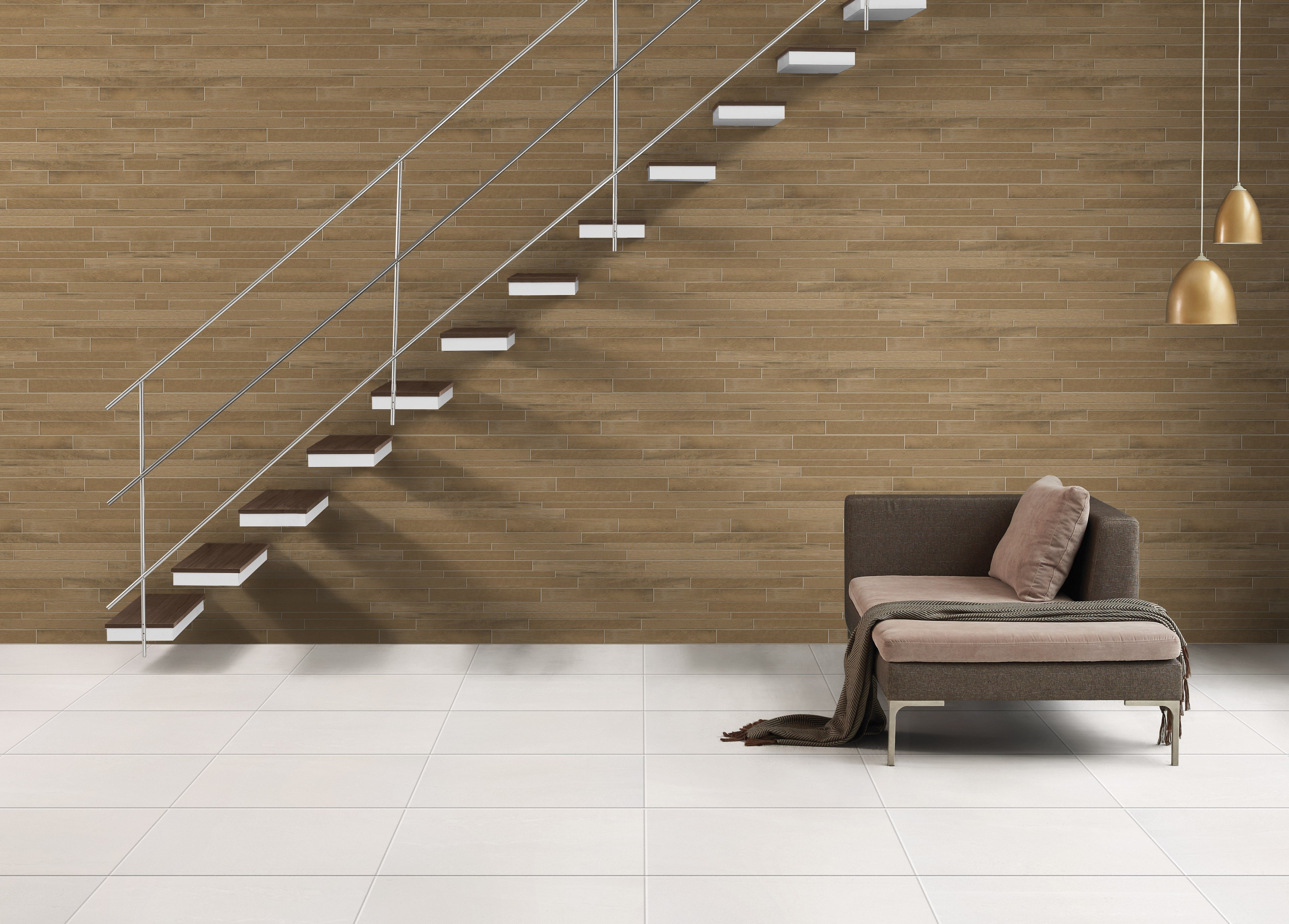 URBAN HARMONY: Frosty Flourish Field Tile (24"x48"x8.5-mm | natural | rectified)