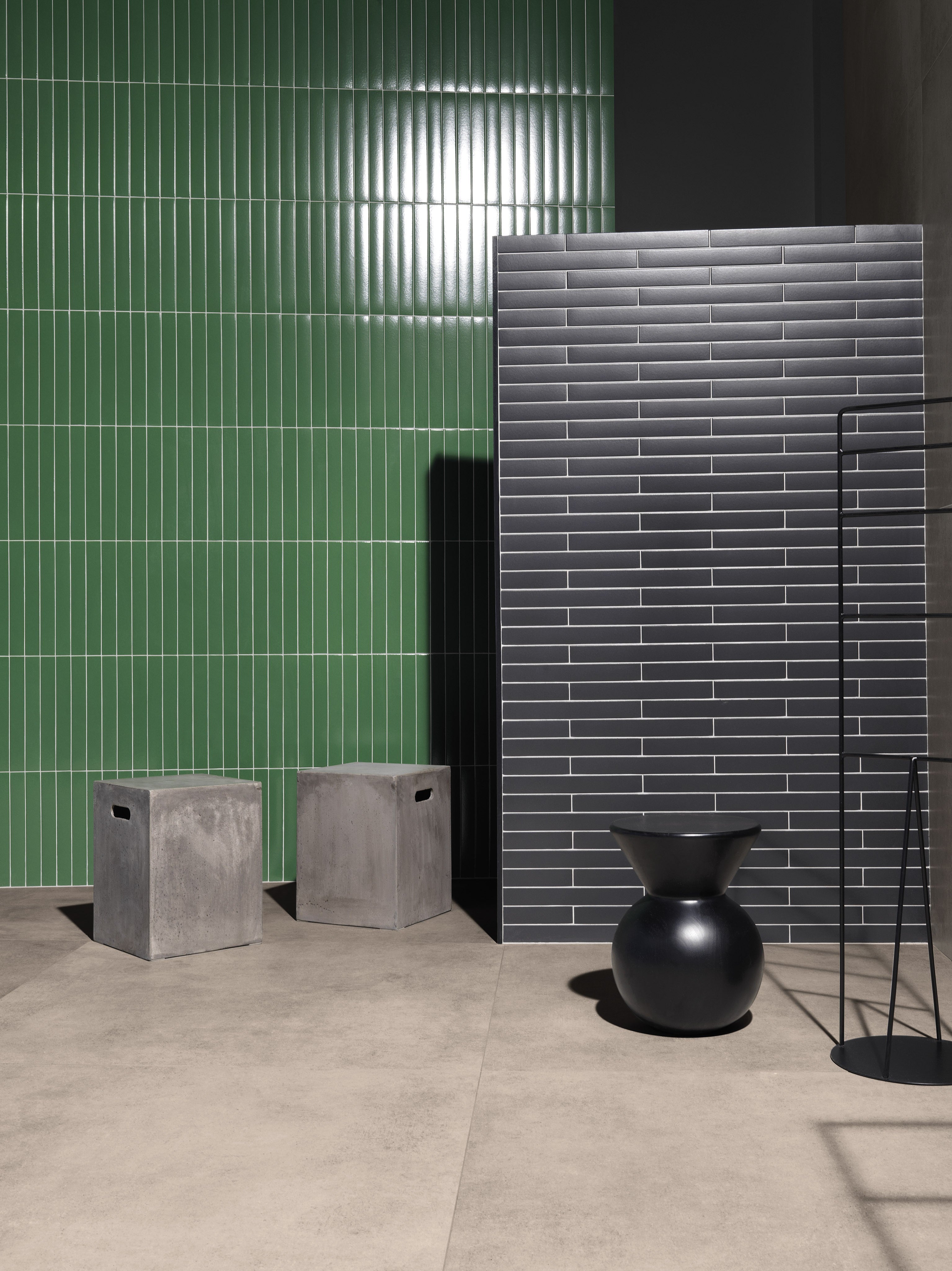 URBAN METROPOLIS: Zinc Zenith Bullnose Trim (3"x12"x10-mm | natural | rectified)