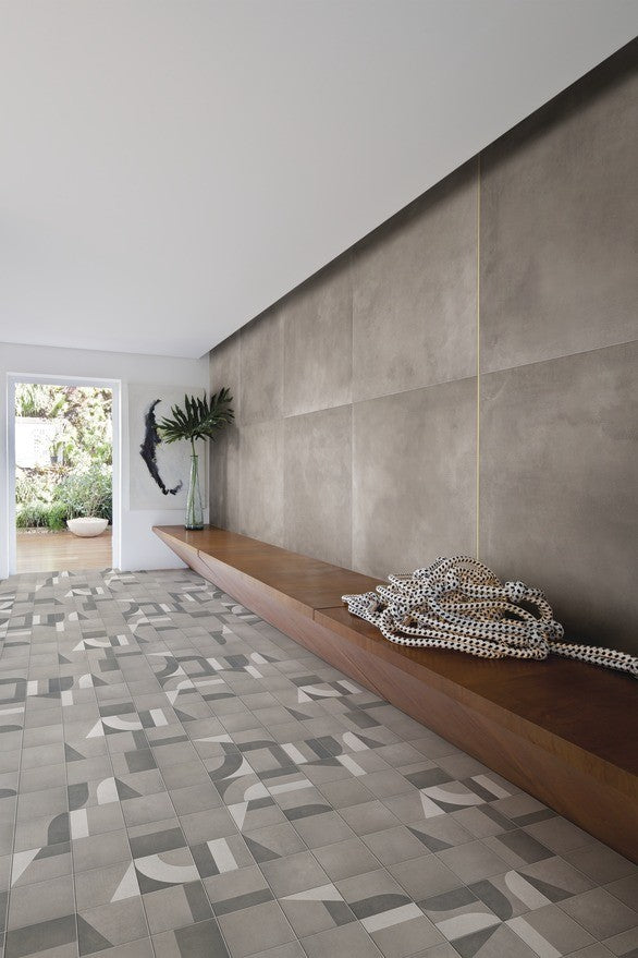 URBAN METROPOLIS: Zinc Zenith Field Tile (48"x48"x10-mm | natural | rectified)