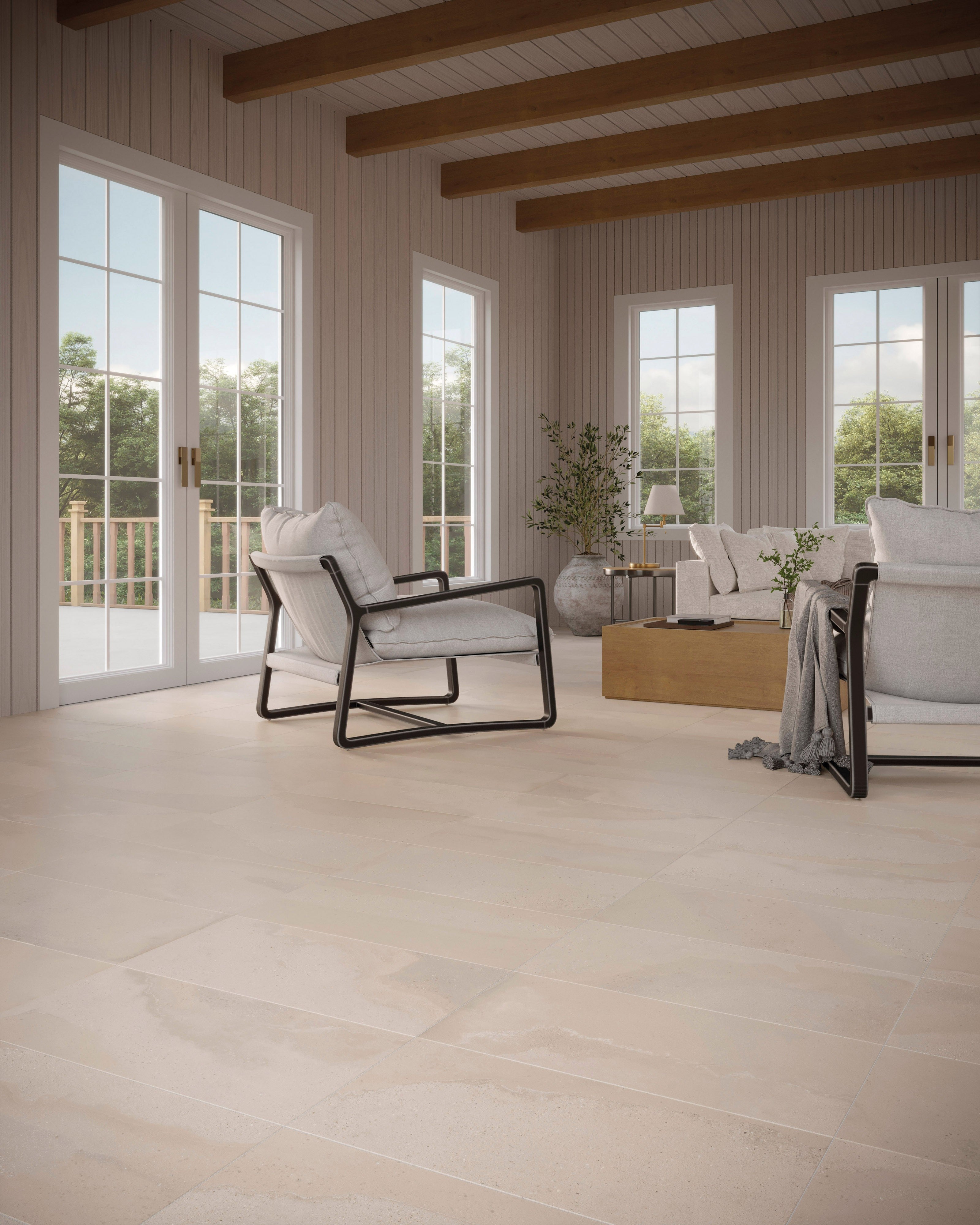 VENETIAN VISTA: Lido Luster Field Tile (12"x24"x8-mm | natural | rectified)