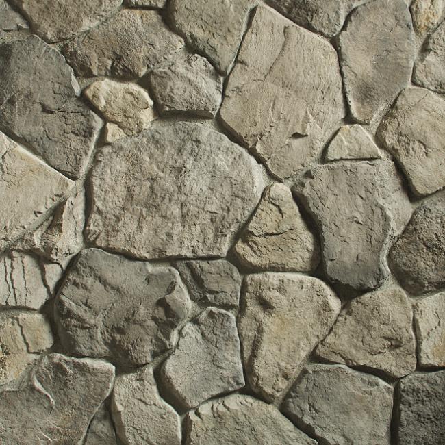 Foothill Rubble Greypearl wall panels by Creative Mines, primary product image. Premium stone veneer for exterior and interior walls.
