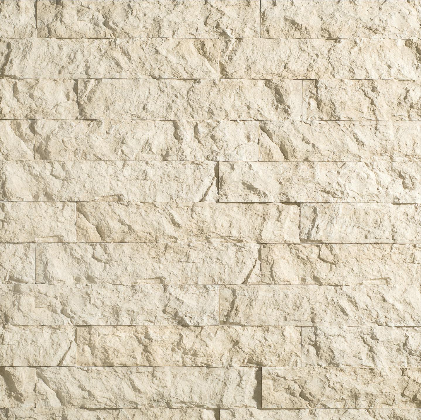 Urban Strip 4" x 22" Sandollar wall panels by Creative Mines, primary product image. Premium stone veneer for exterior and interior walls.