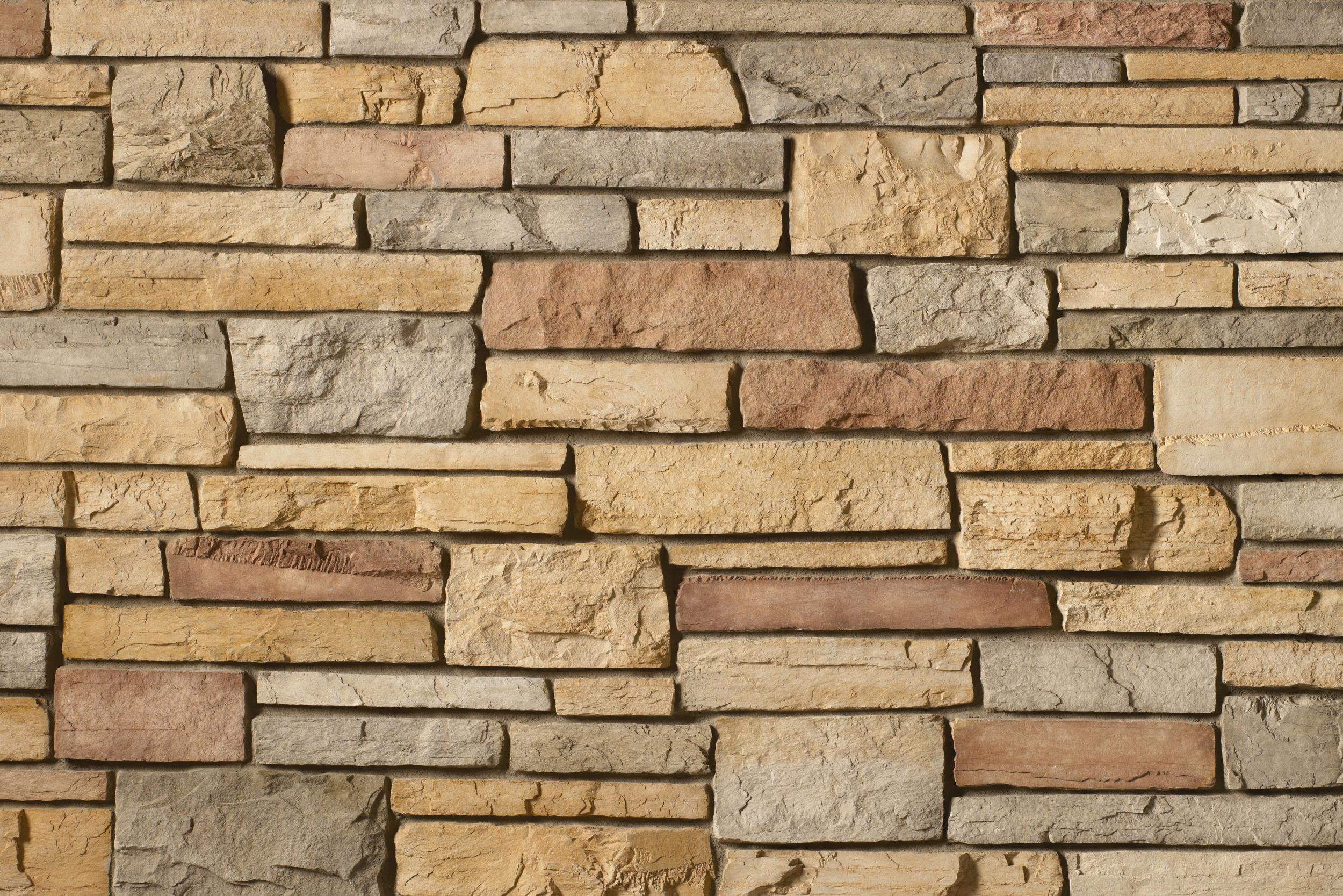 Country Ledgestone Caramel wall panels by Cultured Stone, primary product image. Premium stone veneer for exterior and interior walls.