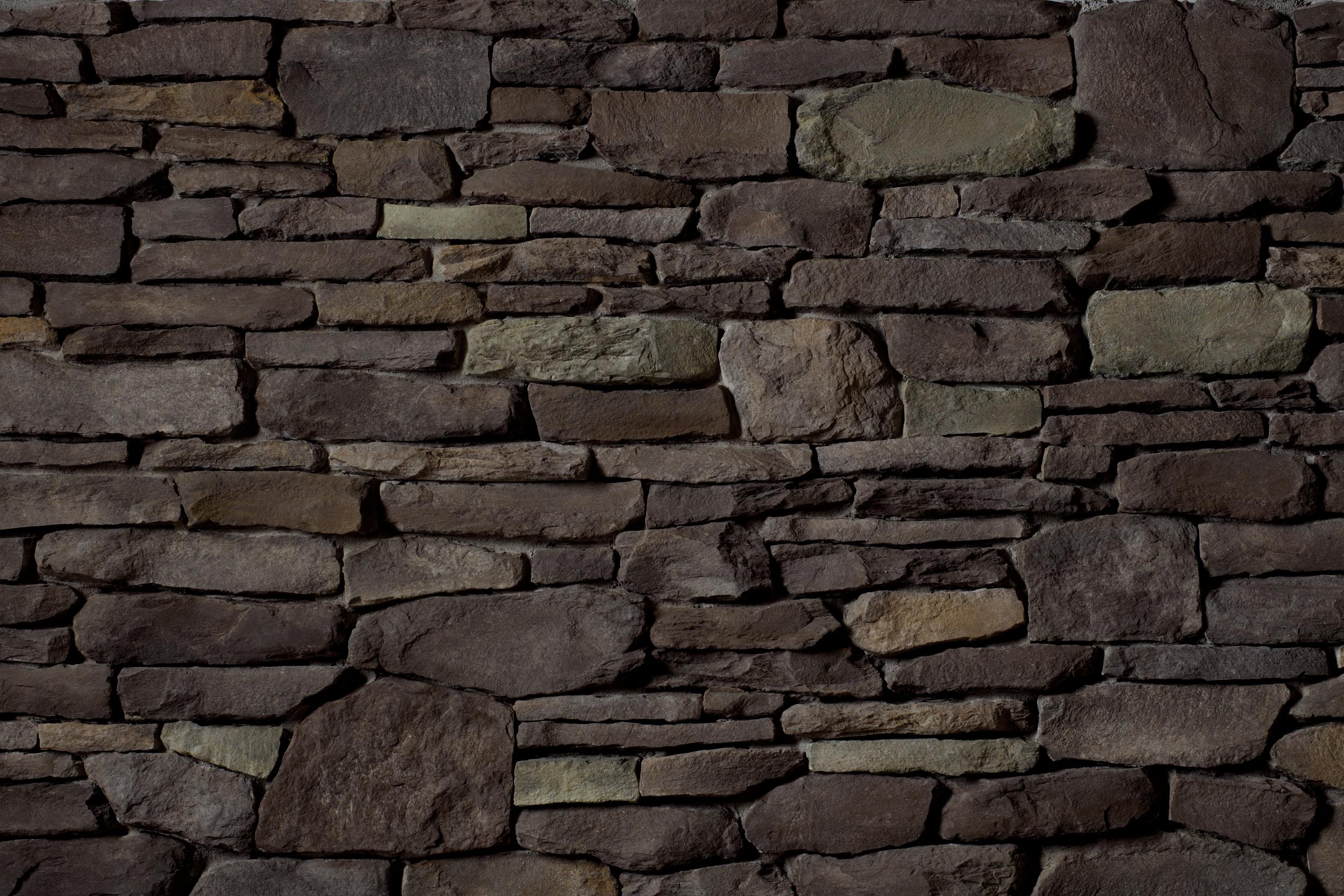 Del Mare Ledgestone Black Isle wall panels by Cultured Stone, primary product image. Premium stone veneer for exterior and interior walls.
