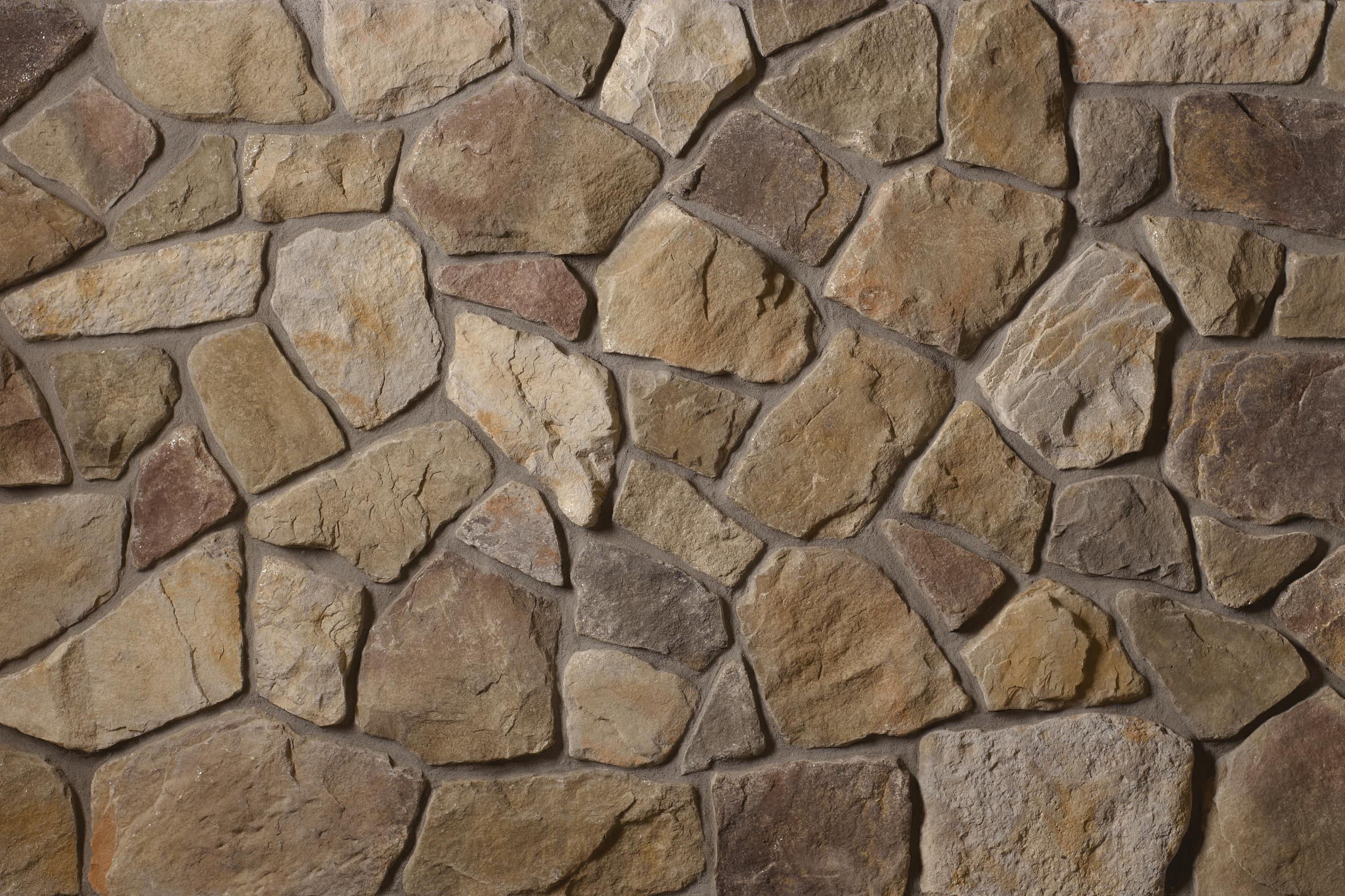 Dressed Fieldstone Bucks County wall panels by Cultured Stone, primary product image. Premium stone veneer for exterior and interior walls.