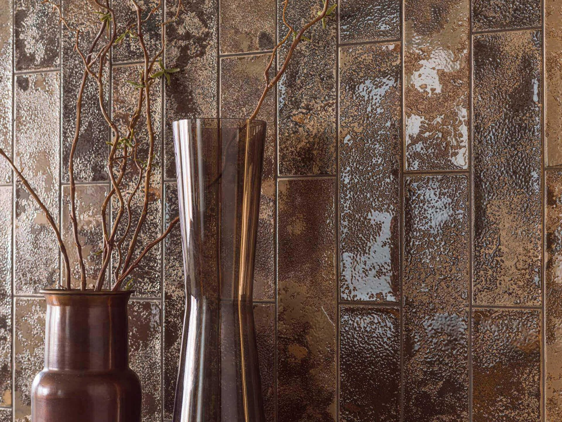 Nebula Brown Wall Tile (3x12x8.5-mm | gloss)