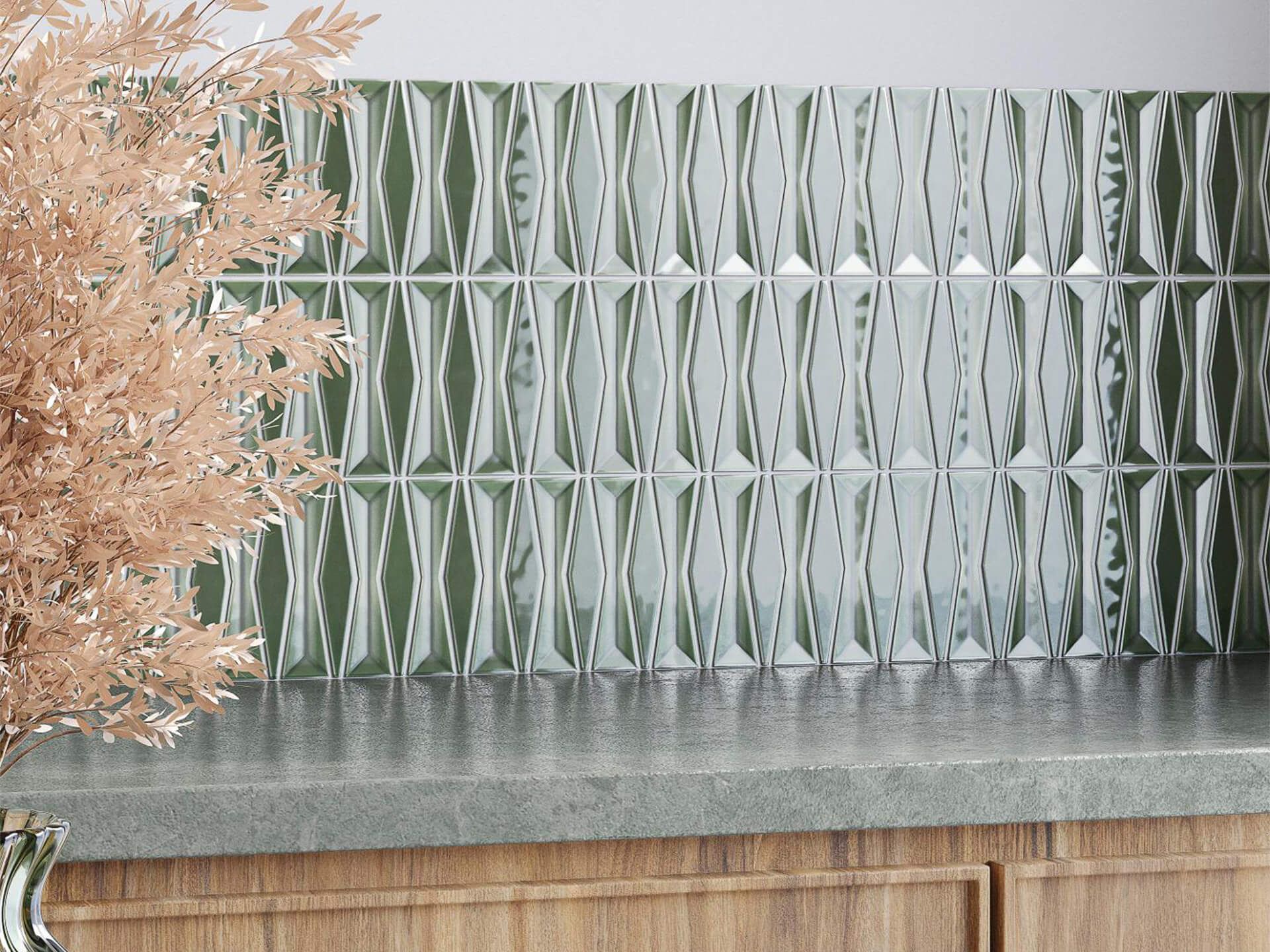 Kronos Jade Mosaic (8x8x12-mm | matt)