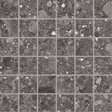 LOMBARDA: Nero Mosaic (12"x12" | lappato | rectified)