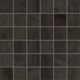 METALLICA: Dark Mosaico 2x2 Porcelain Mosaic (11 13/16"x11 13/16"x9.5-mm | naturale | rectified)