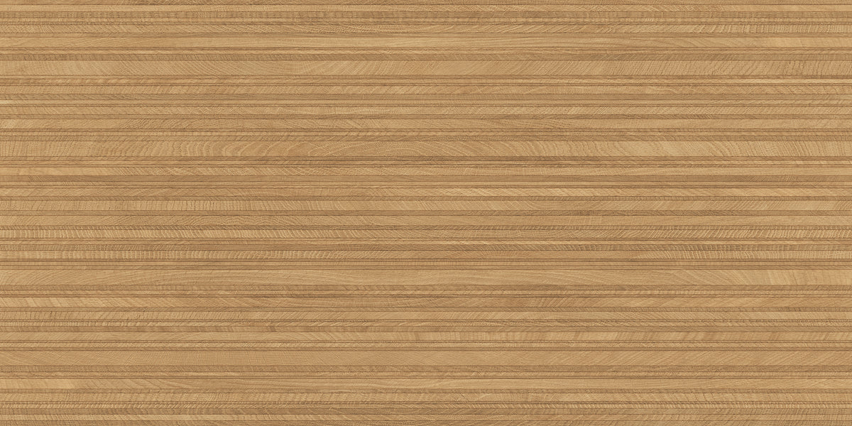 W-Circles Walnut porcelain field tile by Emil, naturale finish, 23 5/8"x47 1/4"x9-mm size. Premium Italian porcelain for floors and walls.