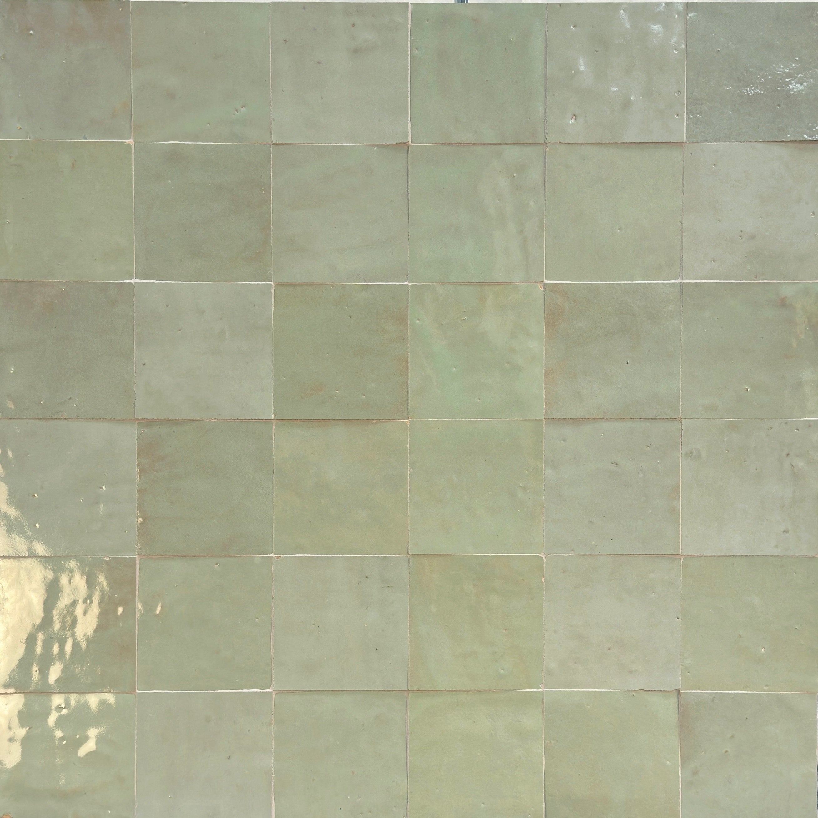 ZEL: Classic Horizon Glazed Zellige Field Tile (4"x4"x1/2" | gloss)
