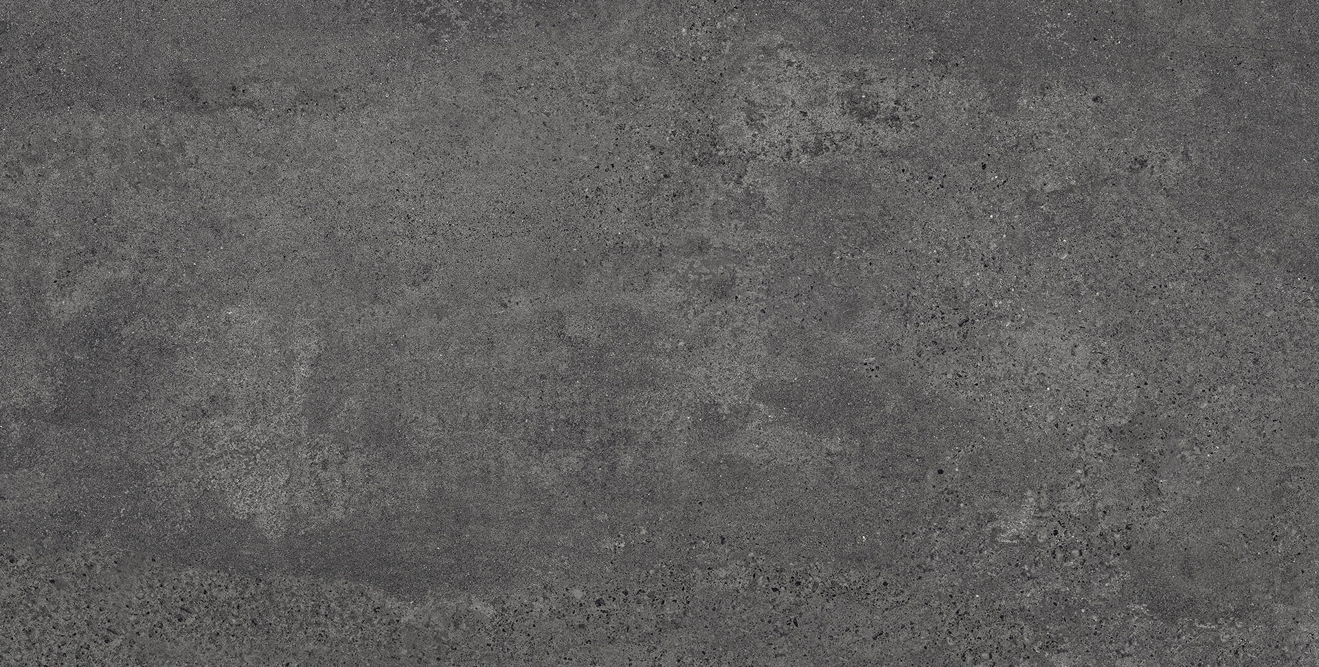 Re-Play Concrete Anthracite porcelain field tile by Emil, tecnica finish, 23 5/8"x47 1/4"x9.5-mm size. Premium Italian porcelain for floors and walls.