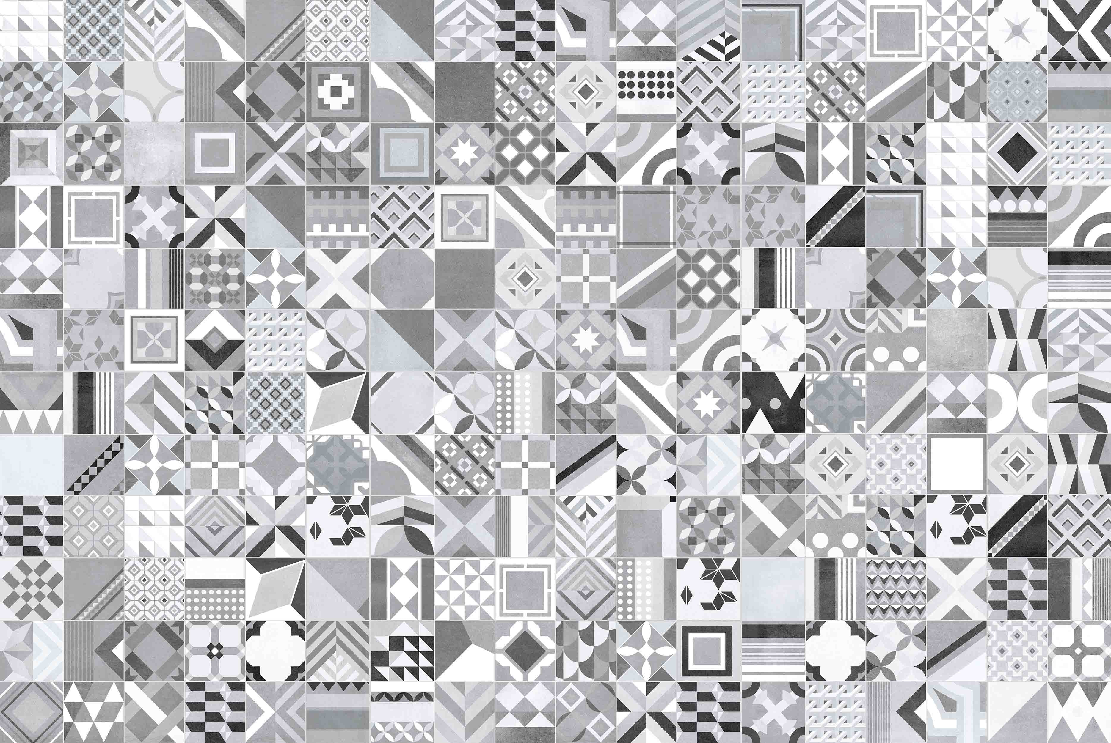 landmark 9mm portuguese black and white deco tile 12x24x9mm matte rectified porcelain tile distributed by surface group international