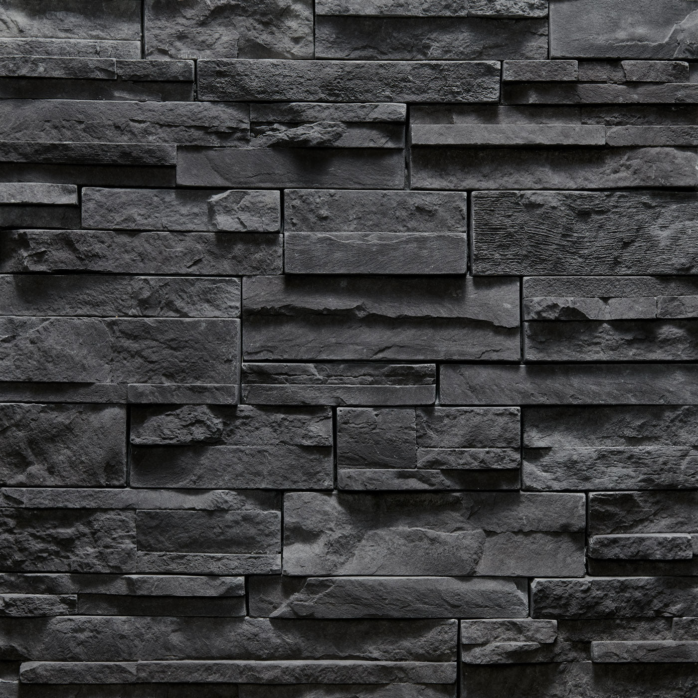 Dry Stack Coal Crest wall panels by Dutch Quality, primary product image. Premium stone veneer for exterior and interior walls.