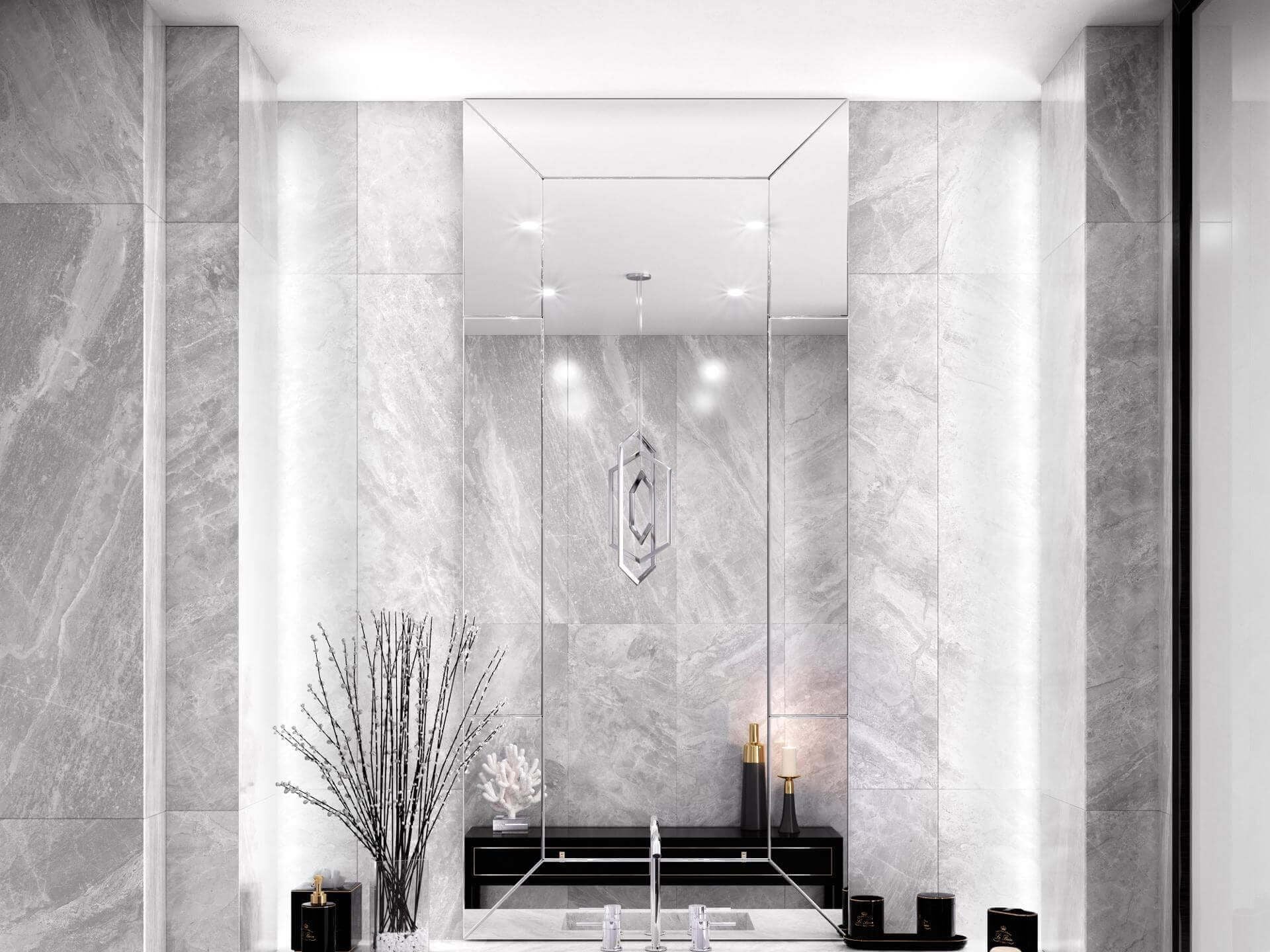 Indic Gray Wall Tile (18x47x10-mm | matt)
