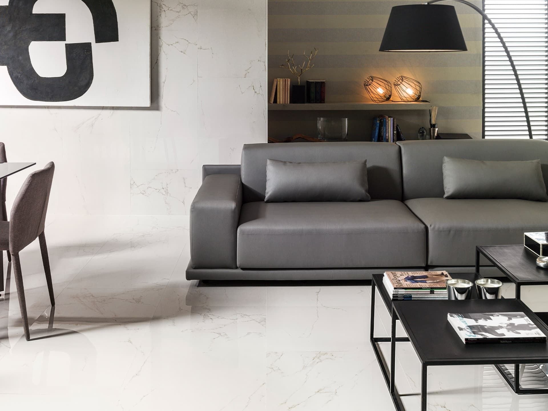 Carrara Blanco Pulido Floor Tile (23x47x11.5-mm | polished)