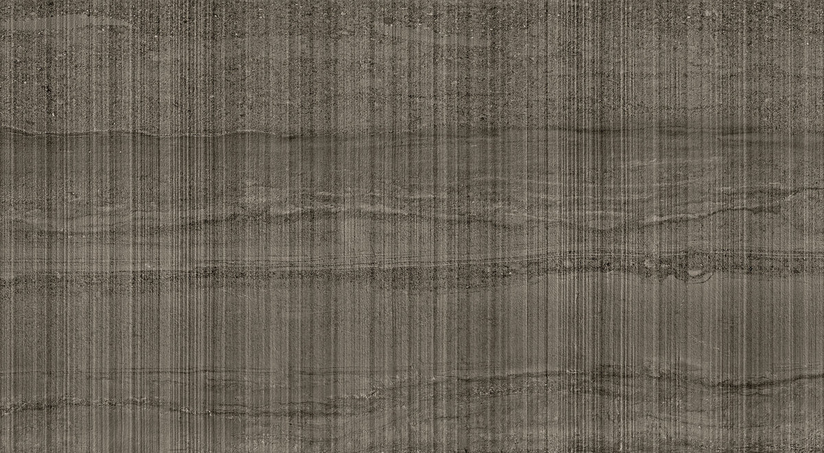 Aurelia Stone Dark Grey porcelain field tile by Emil, naturale finish, 11 13/16"x23 5/8"x8.5-mm size. Premium Italian porcelain for floors and walls.
