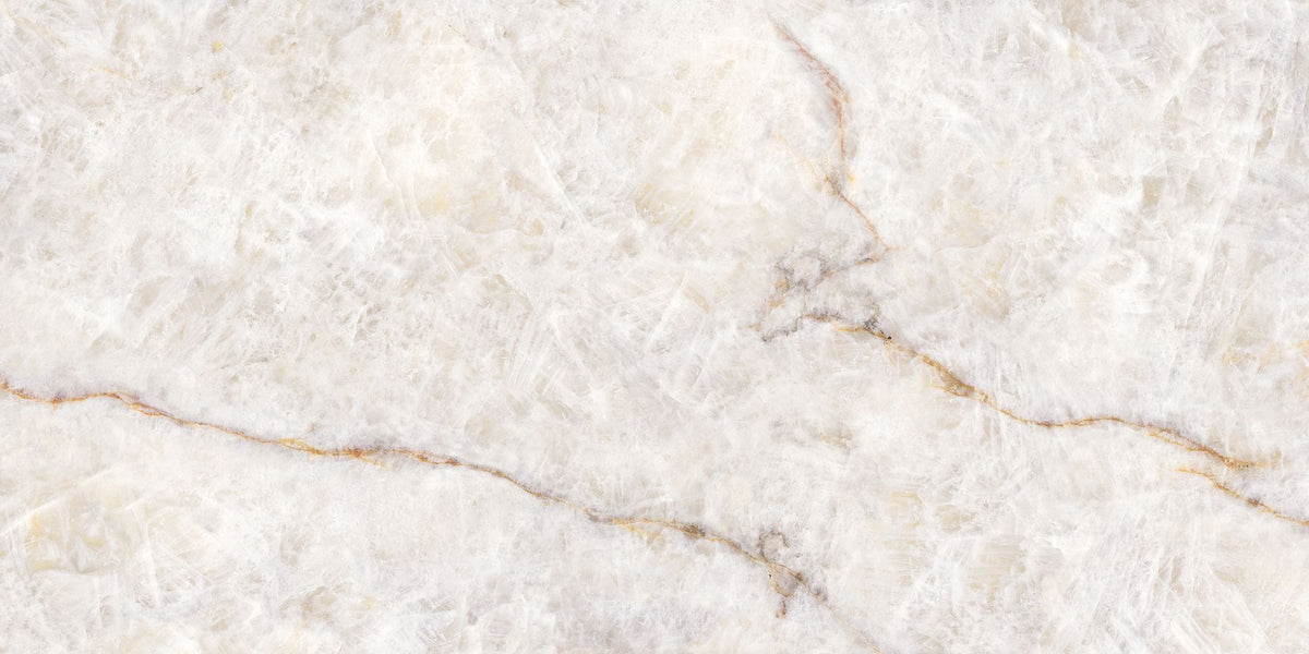 Level Marmi Lumix porcelain field tile by Emil, naturale finish, 63 25/32"x127 9/16"x12-mm size. Premium Italian porcelain for floors and walls.