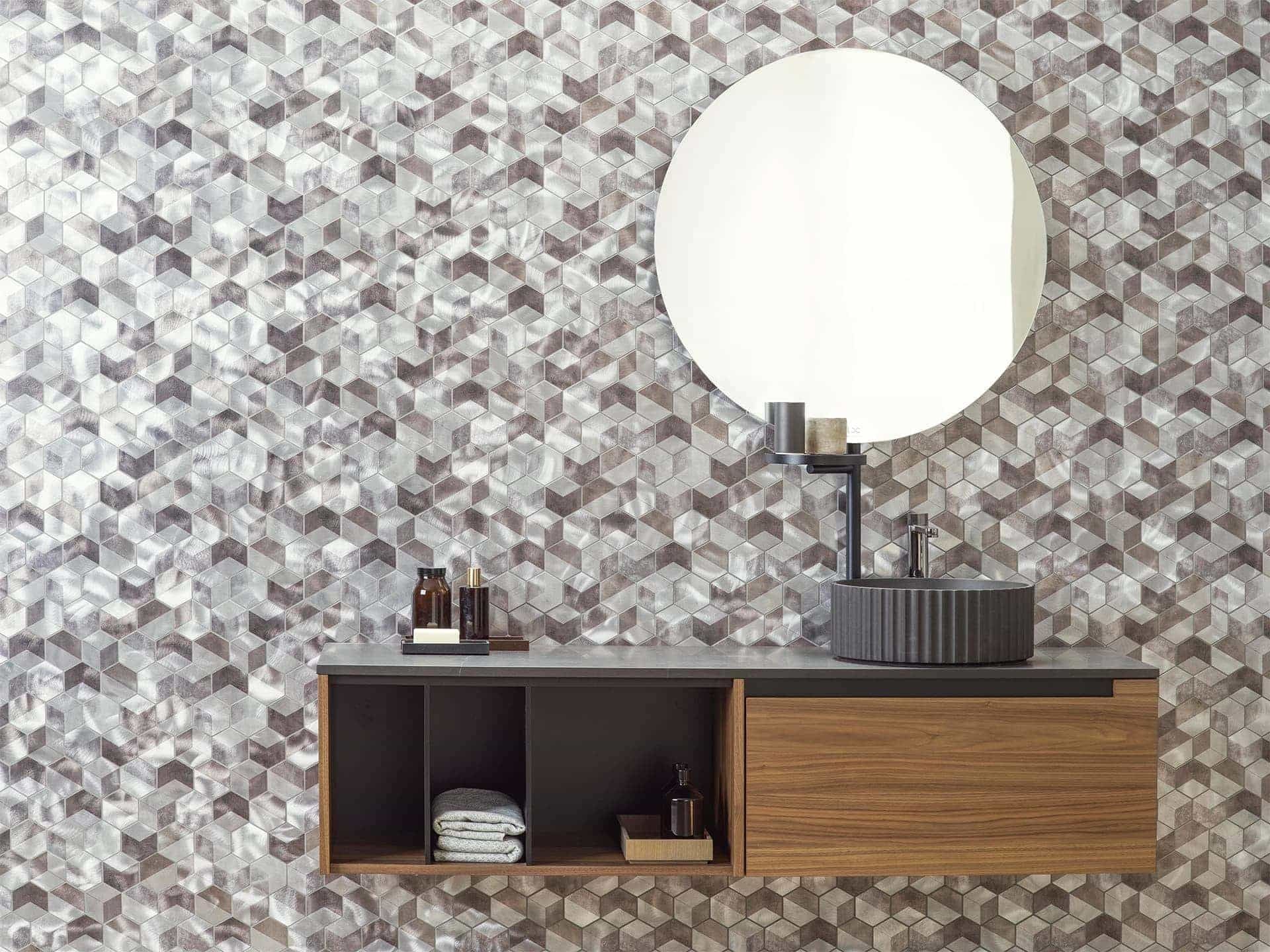 Future Quartz Hexagon Mosaic (10x12x8-mm | gloss)