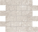 CHATEAU: Beige Mosaico Mur Porcelain Mosaic (11 13/16"x11 13/16"x9.5-mm | naturale | rectified)