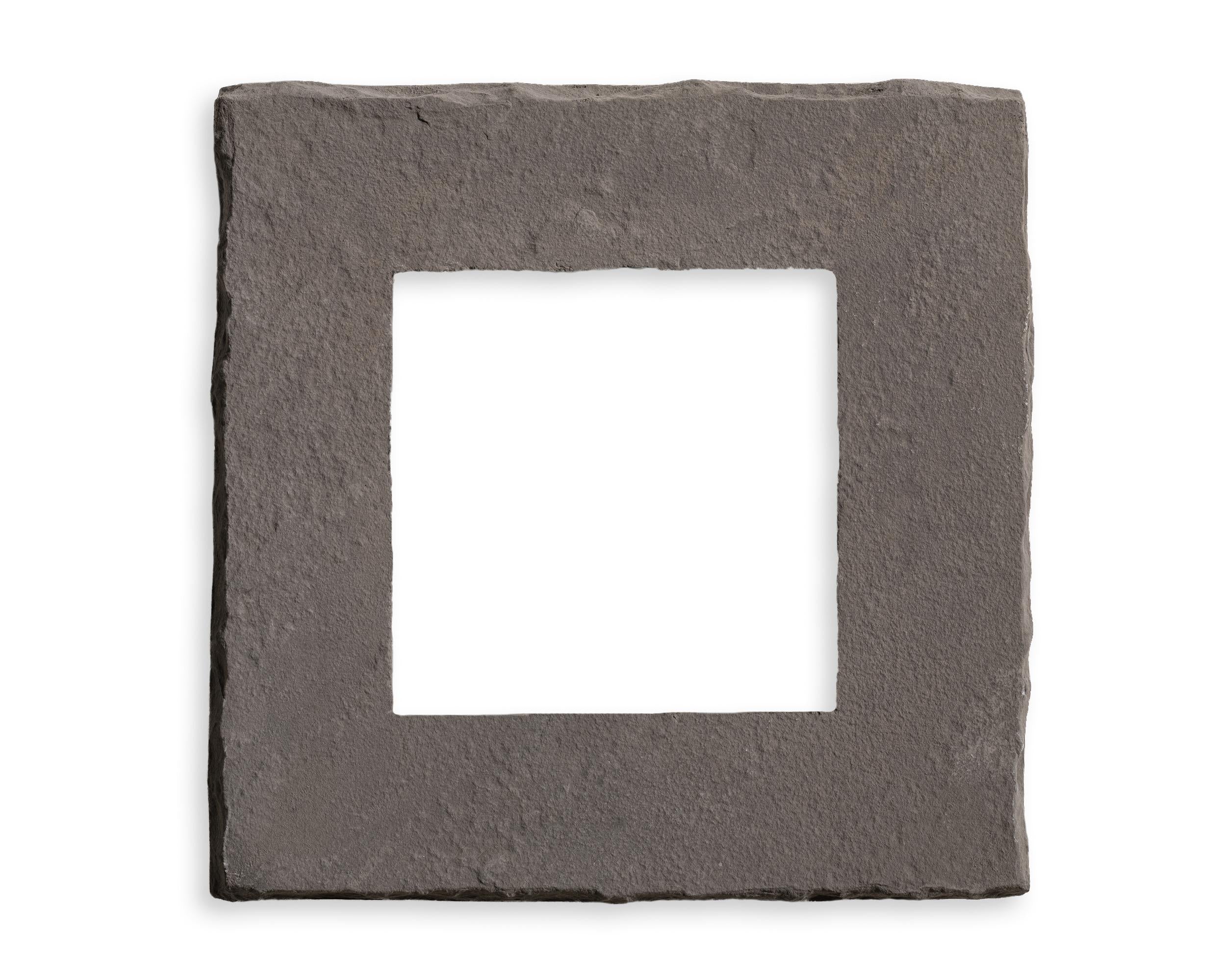 Double Electrical Box Onyx accessories, primary product image, 8.0" x 8.0" x 2.0" size. Premium stone veneer for exterior and interior walls.