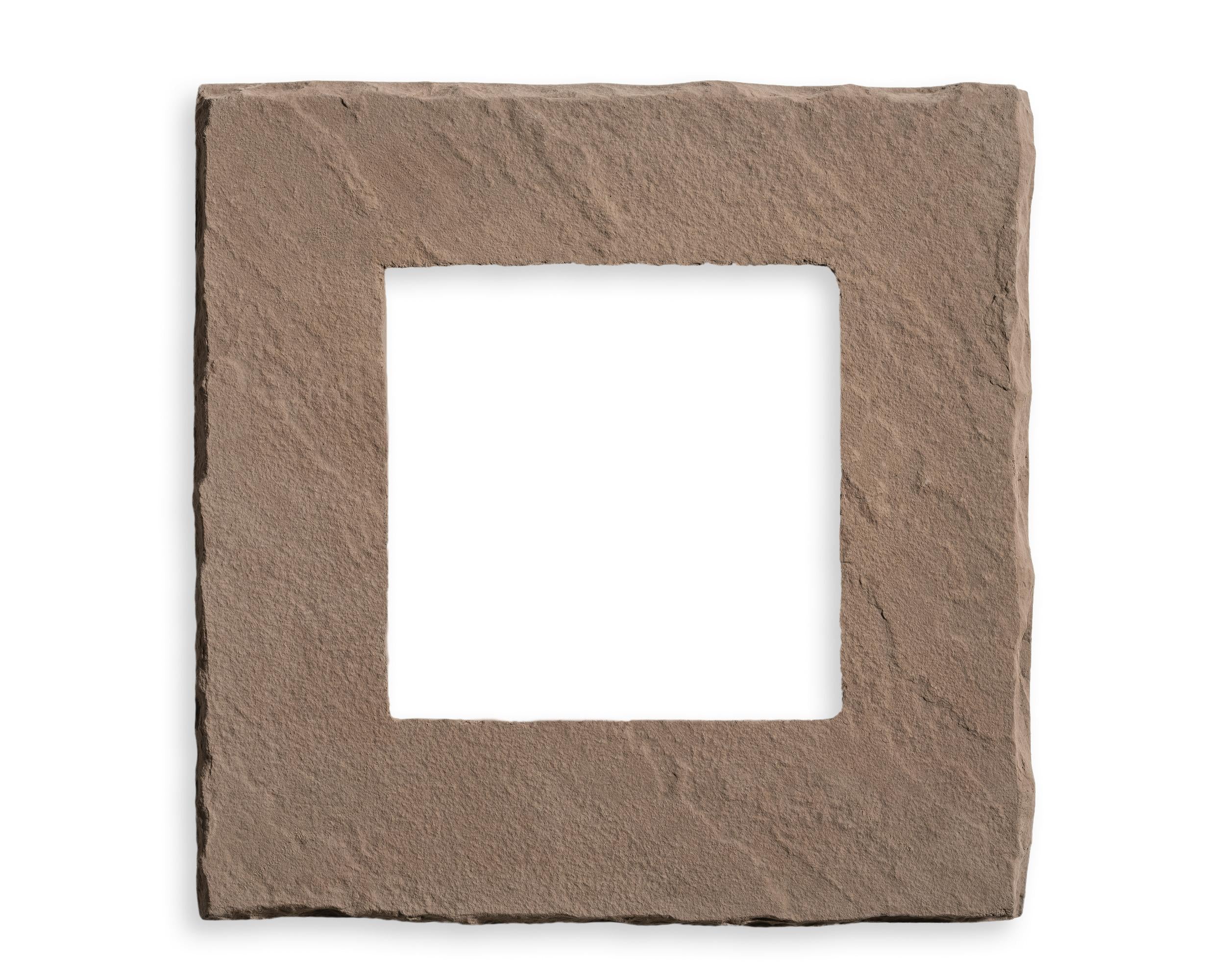 Double Electrical Box Suede accessories, primary product image, 8.0" x 8.0" x 2.0" size. Premium stone veneer for exterior and interior walls.