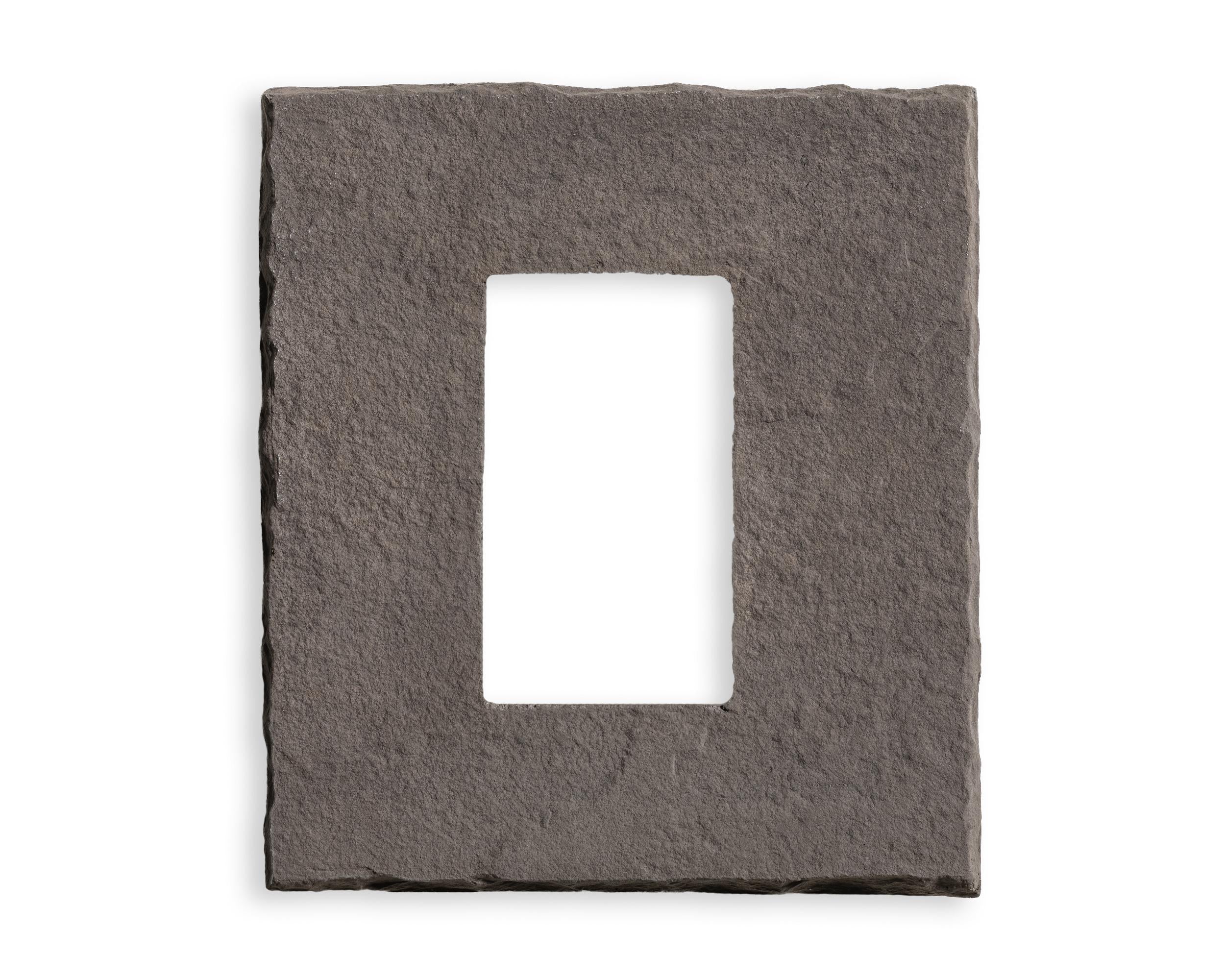 Single Electrical Box Onyx accessories, primary product image, 7.0" x 8.0" x 1.75" size. Premium stone veneer for exterior and interior walls.