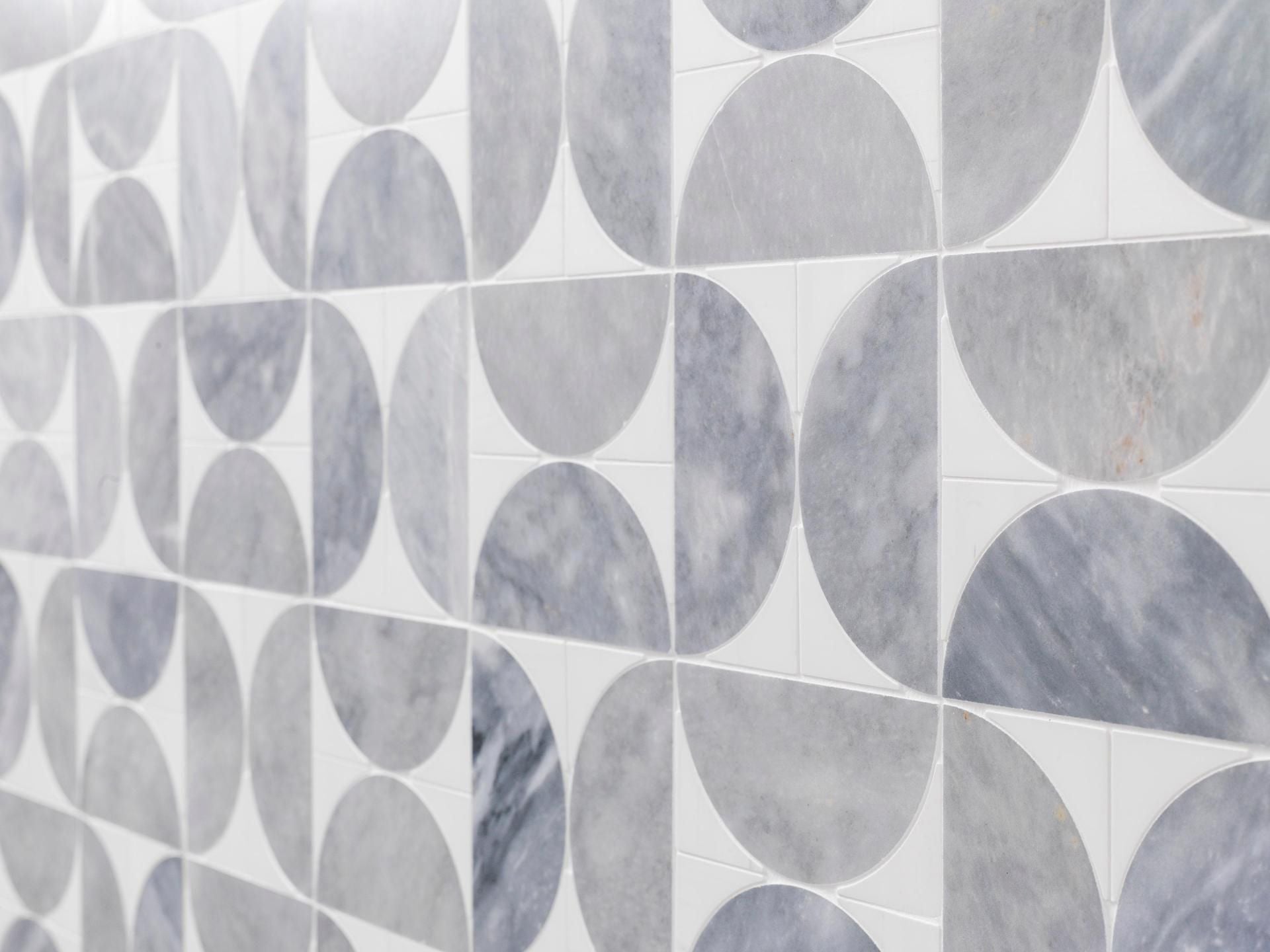 Figure Light Spiral Mosaic (12x12x10-mm | matt)