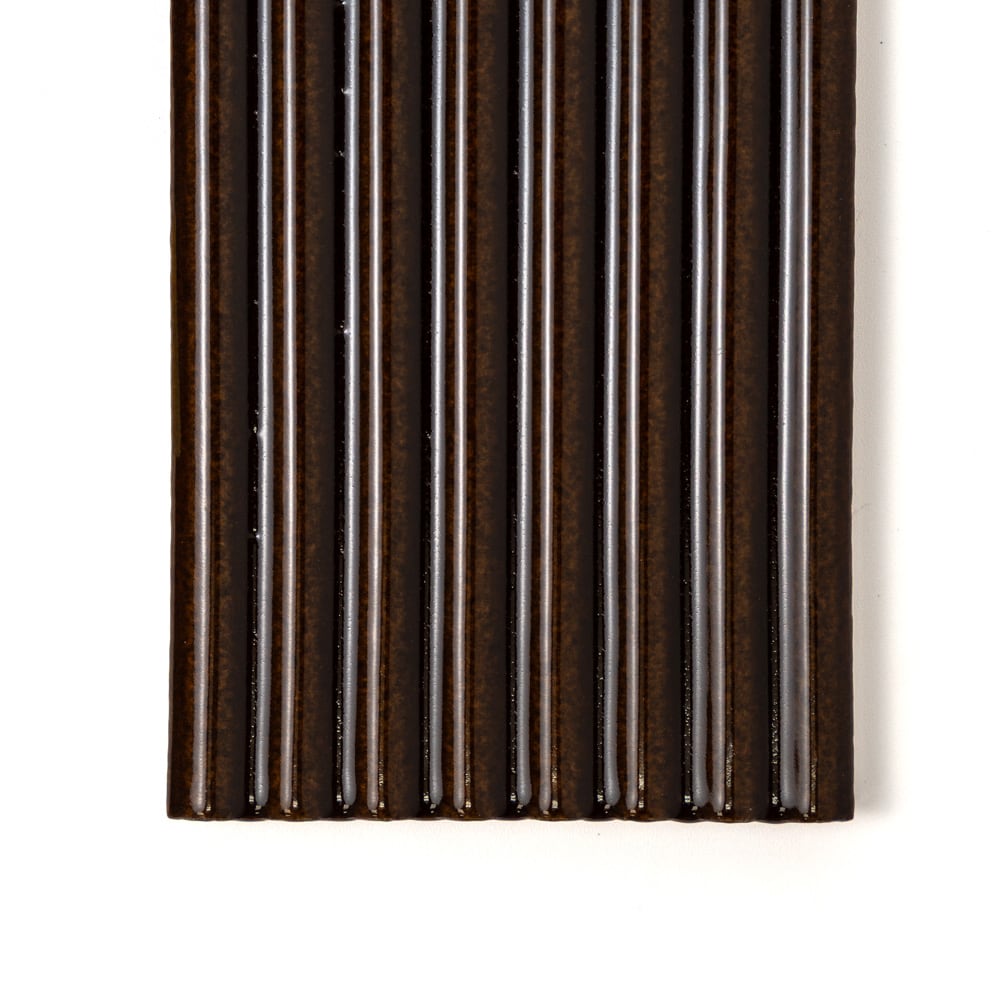 Closeout Sale Hickory ceramic field tile, top-down product view, 4"×12"×1/2" size. Premium ceramic for floors and walls.