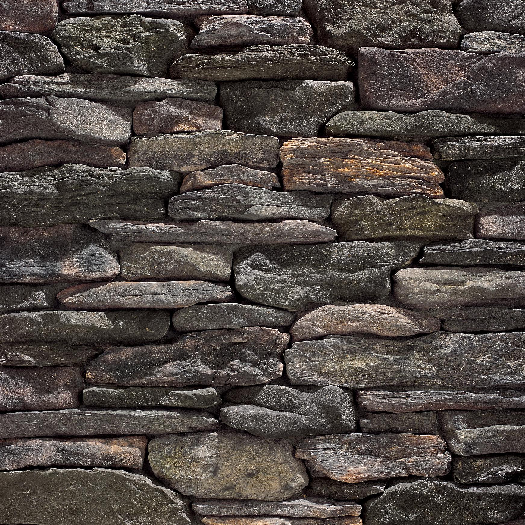 Bluffstone Coos Bay wall panels by Eldorado Stone, primary product image, 12.0" x 24.0" x 1.0" size. Premium stone veneer for exterior and interior walls.