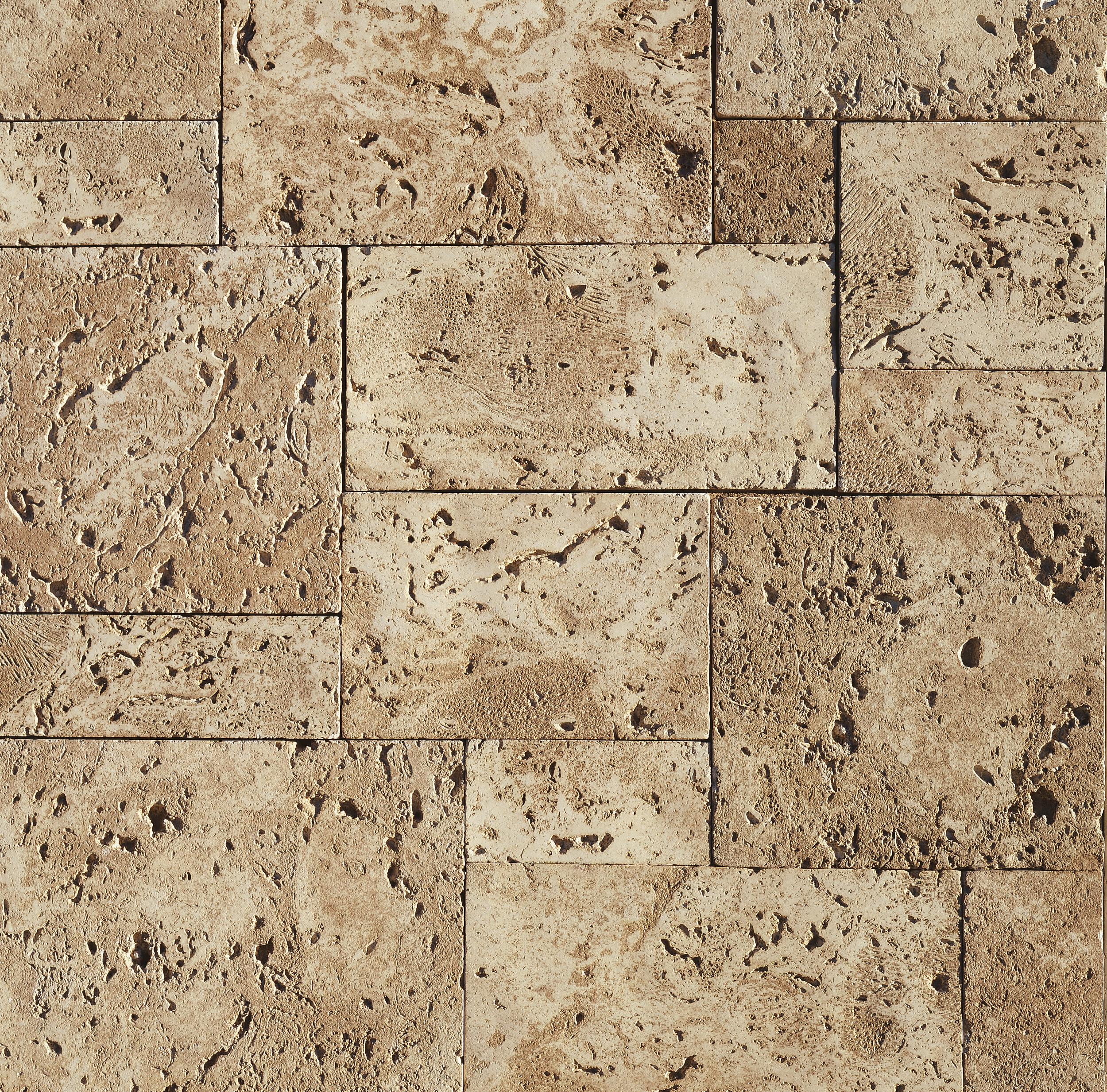 CoastalReef Sanibel manufactured stone accessories by Eldorado Stone, product image 2, 4"–12"×4"–16"×1 1/4" size. Premium manufactured stone for exterior and interior walls.