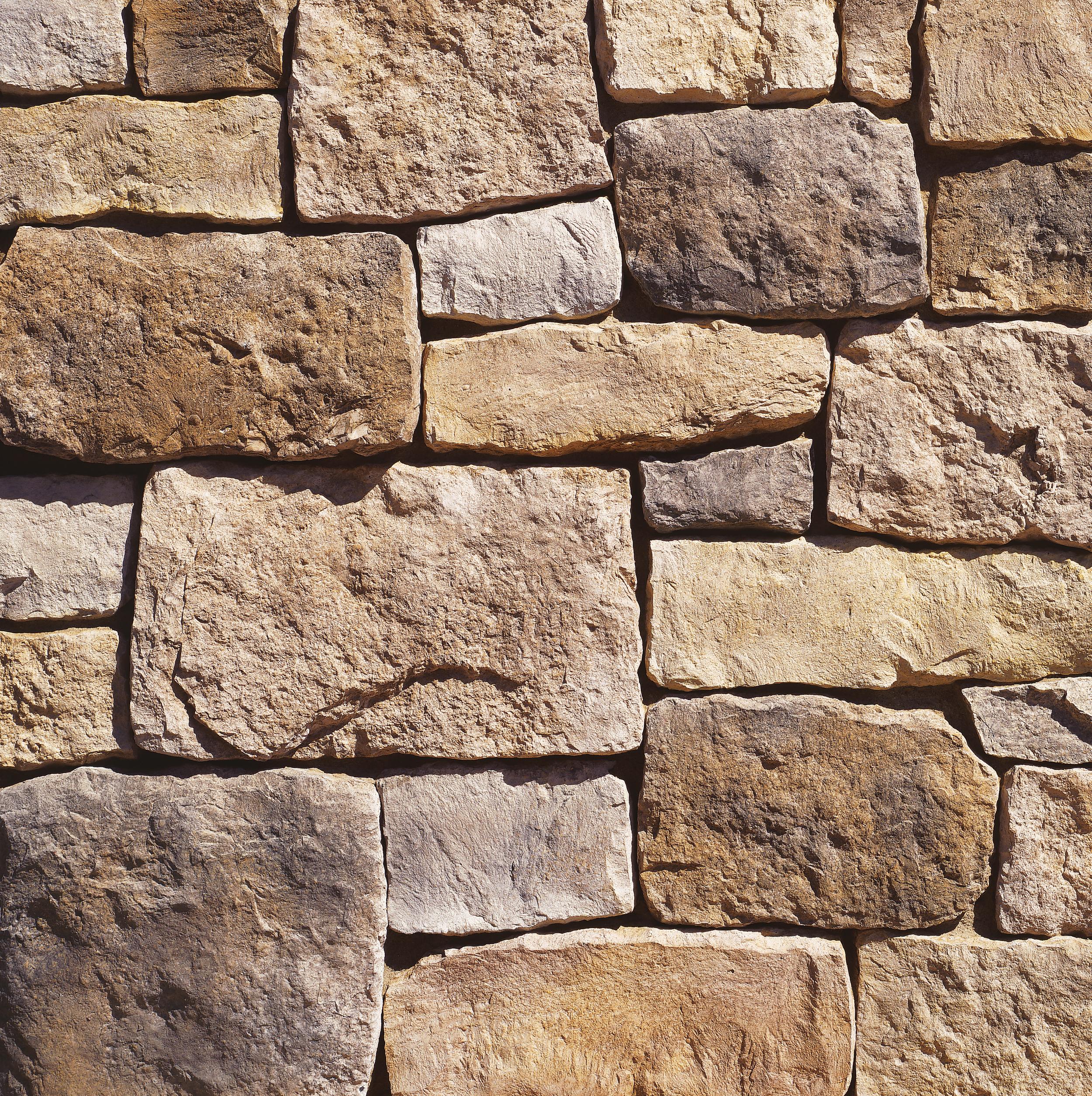 RoughCut Autumn Leaf wall panels by Eldorado Stone, primary product image. Premium stone veneer for exterior and interior walls.