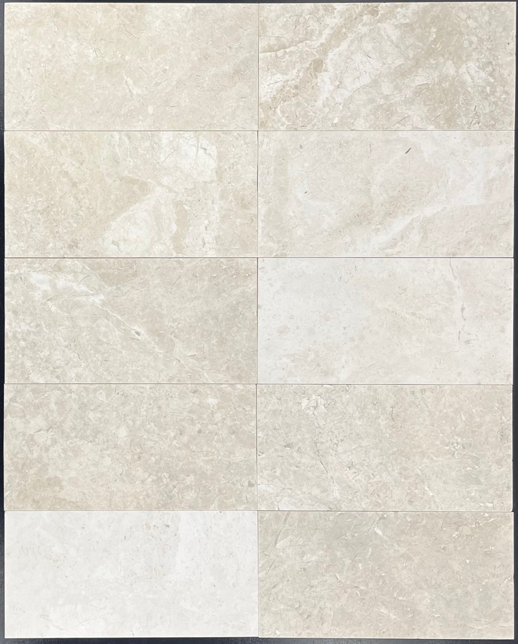 ALBA NOVA: Marble Field Tile (6"x12"x3/8" | honed)