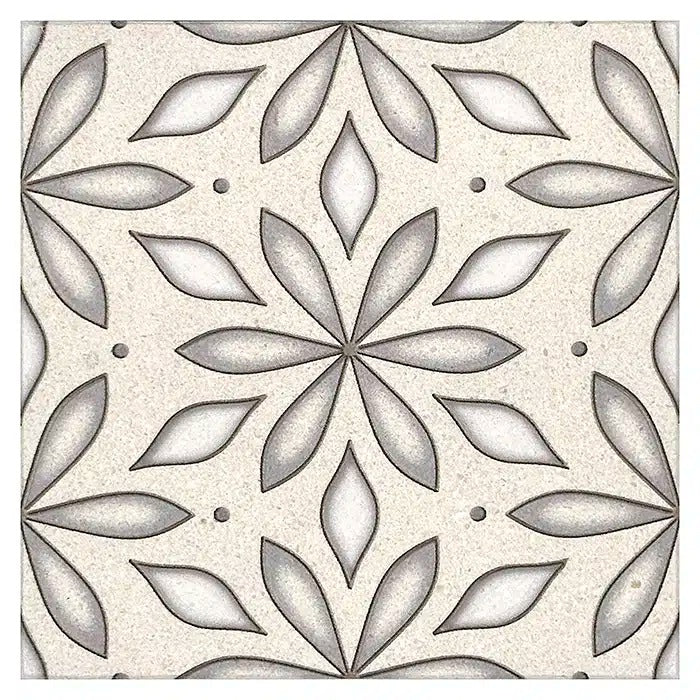 eloise lace limestone natural marble deco tile 6x6 surface group stone impressions