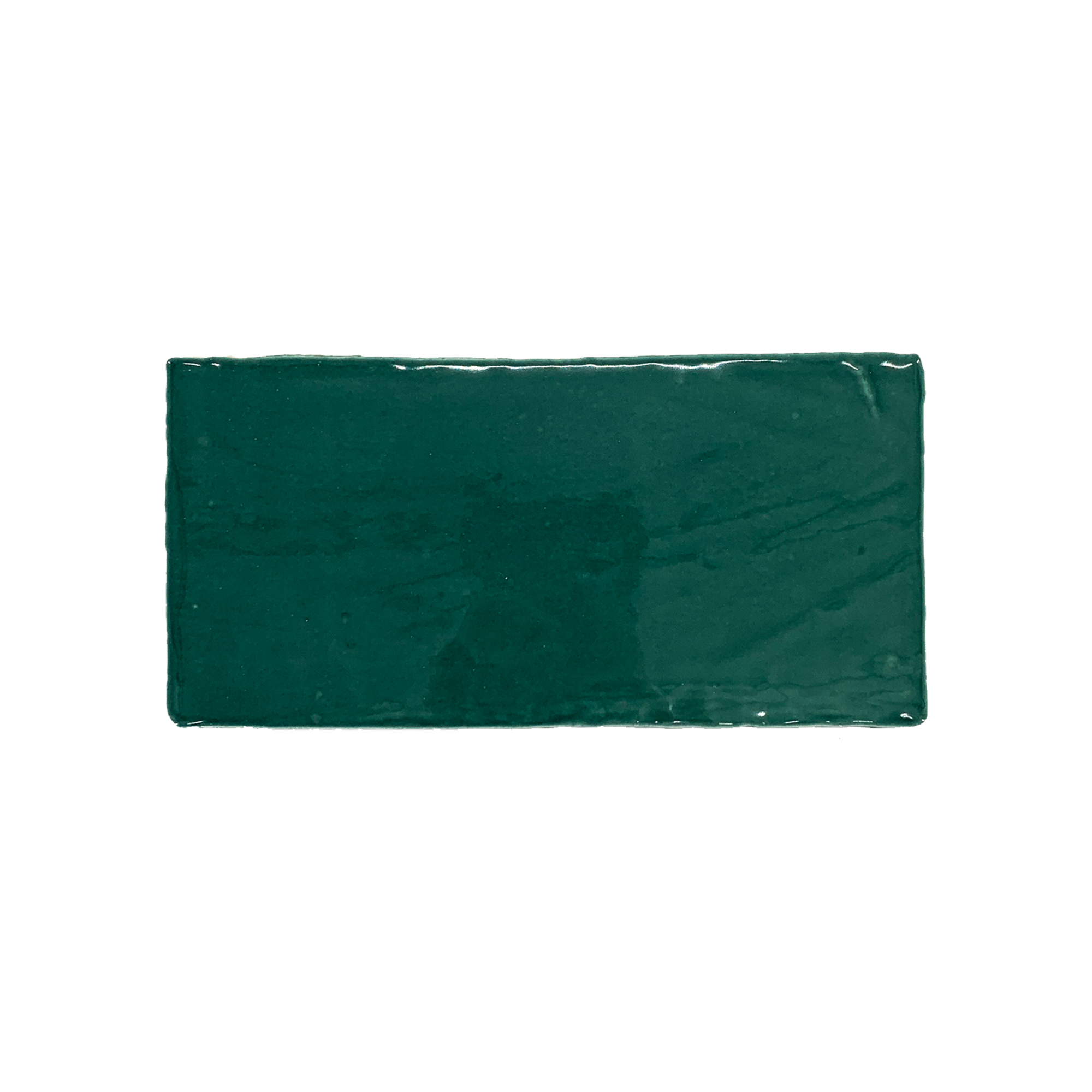 Elon Hampton Green Ceramic Rectangle Wall Tile 3x6x0.375 Glossy BC301G Surface Group International Product